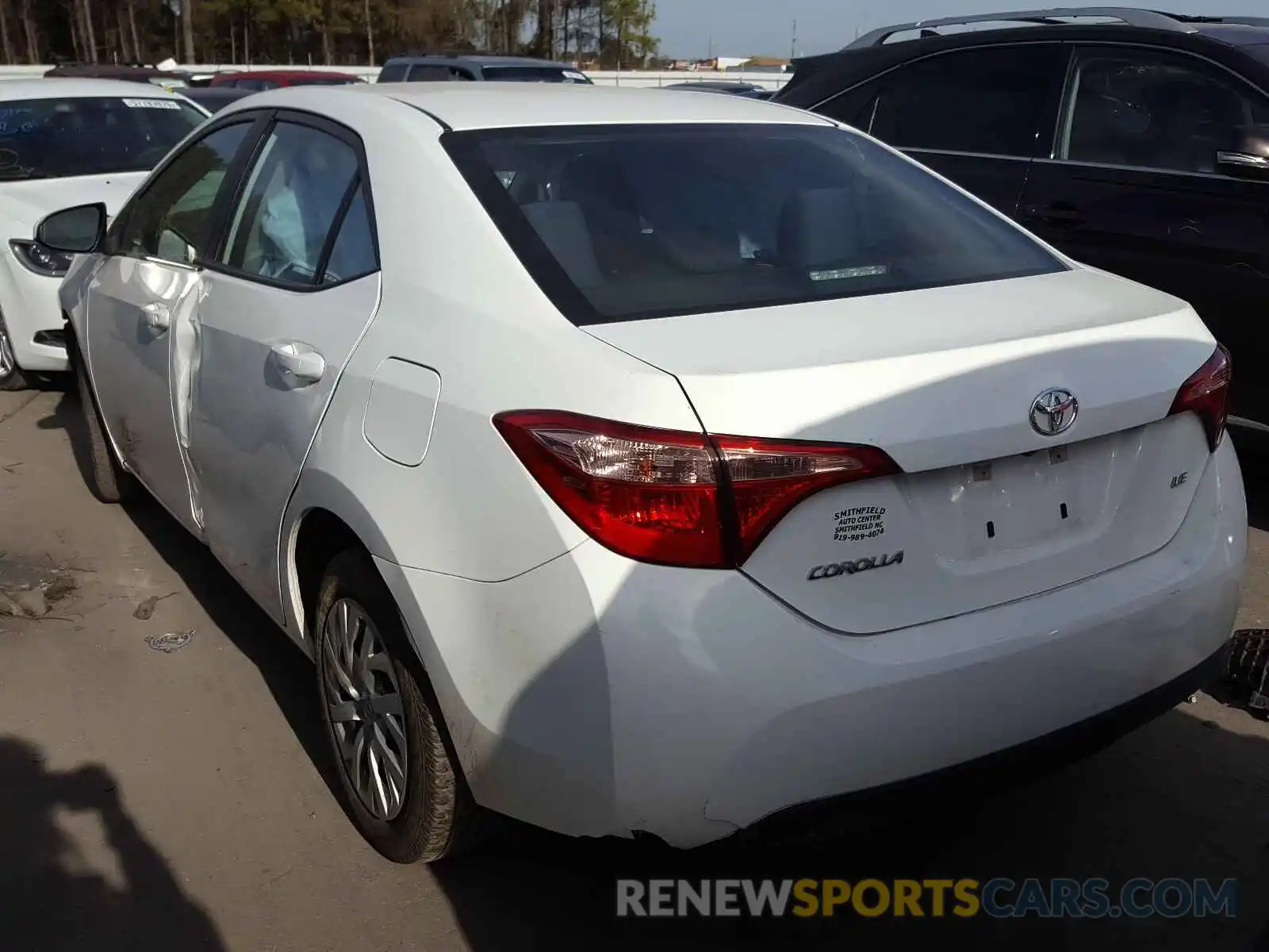 3 Photograph of a damaged car 5YFBURHE2KP878779 TOYOTA COROLLA 2019