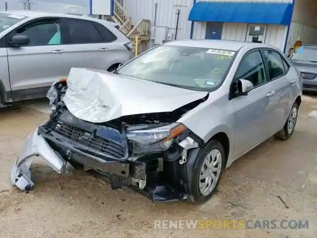 2 Photograph of a damaged car 5YFBURHE2KP879527 TOYOTA COROLLA 2019