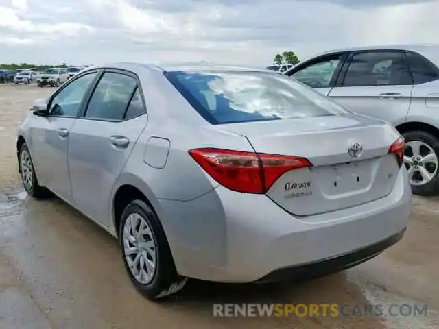 3 Photograph of a damaged car 5YFBURHE2KP879527 TOYOTA COROLLA 2019