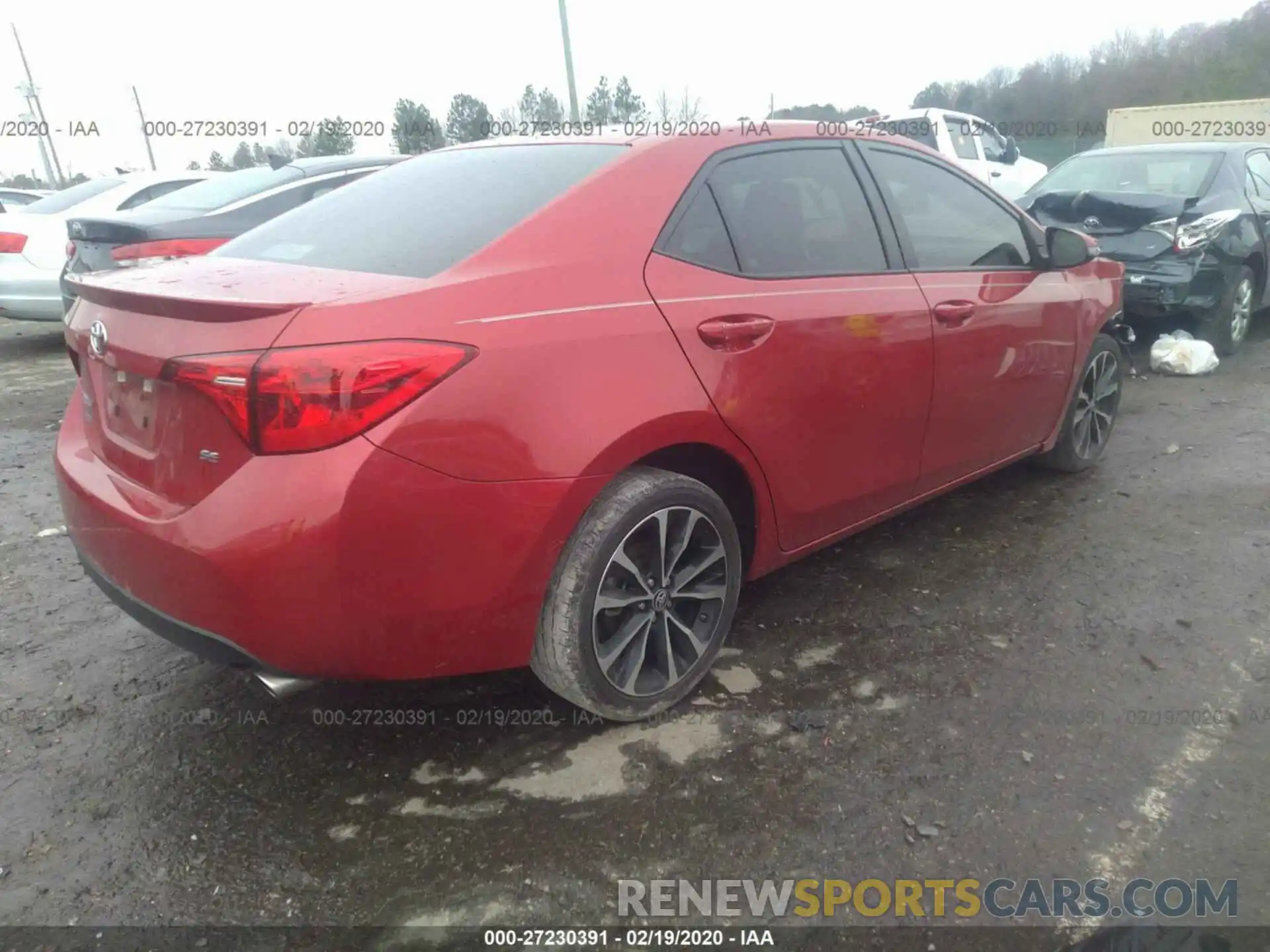 4 Фотография поврежденного автомобиля 5YFBURHE2KP879821 TOYOTA COROLLA 2019