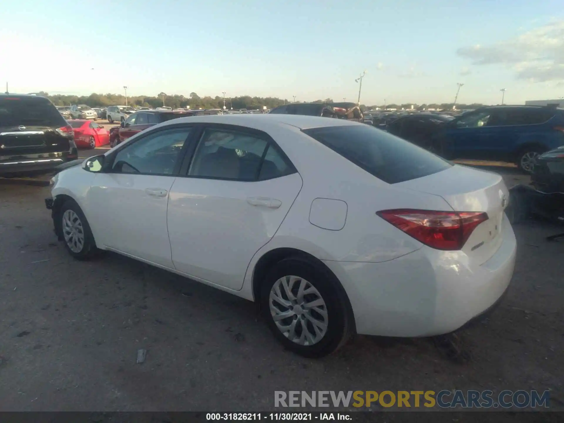 3 Photograph of a damaged car 5YFBURHE2KP880001 TOYOTA COROLLA 2019