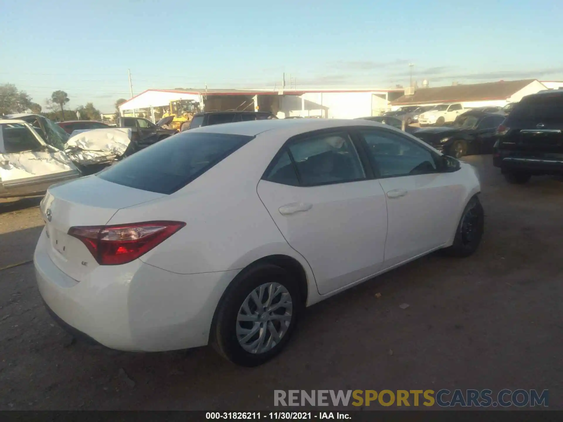 4 Photograph of a damaged car 5YFBURHE2KP880001 TOYOTA COROLLA 2019