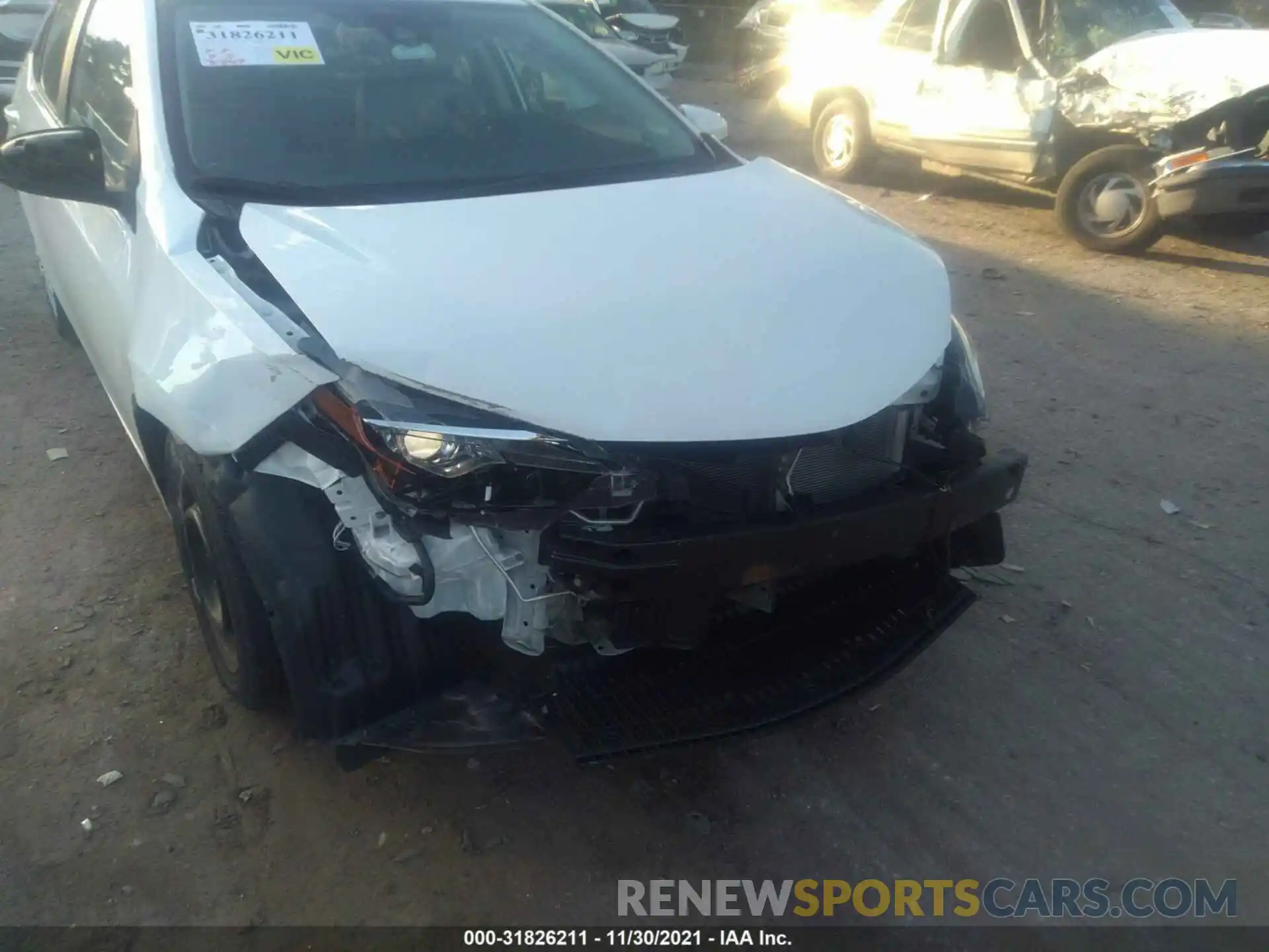 6 Photograph of a damaged car 5YFBURHE2KP880001 TOYOTA COROLLA 2019