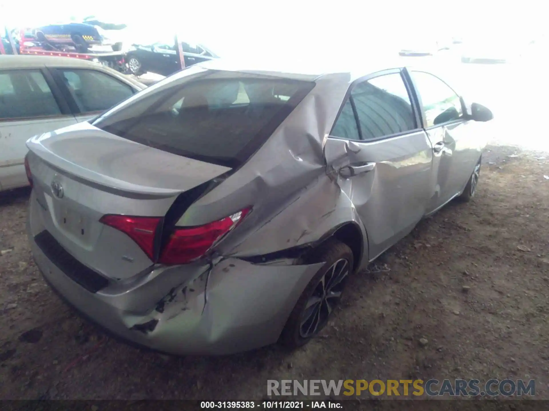 4 Photograph of a damaged car 5YFBURHE2KP880824 TOYOTA COROLLA 2019