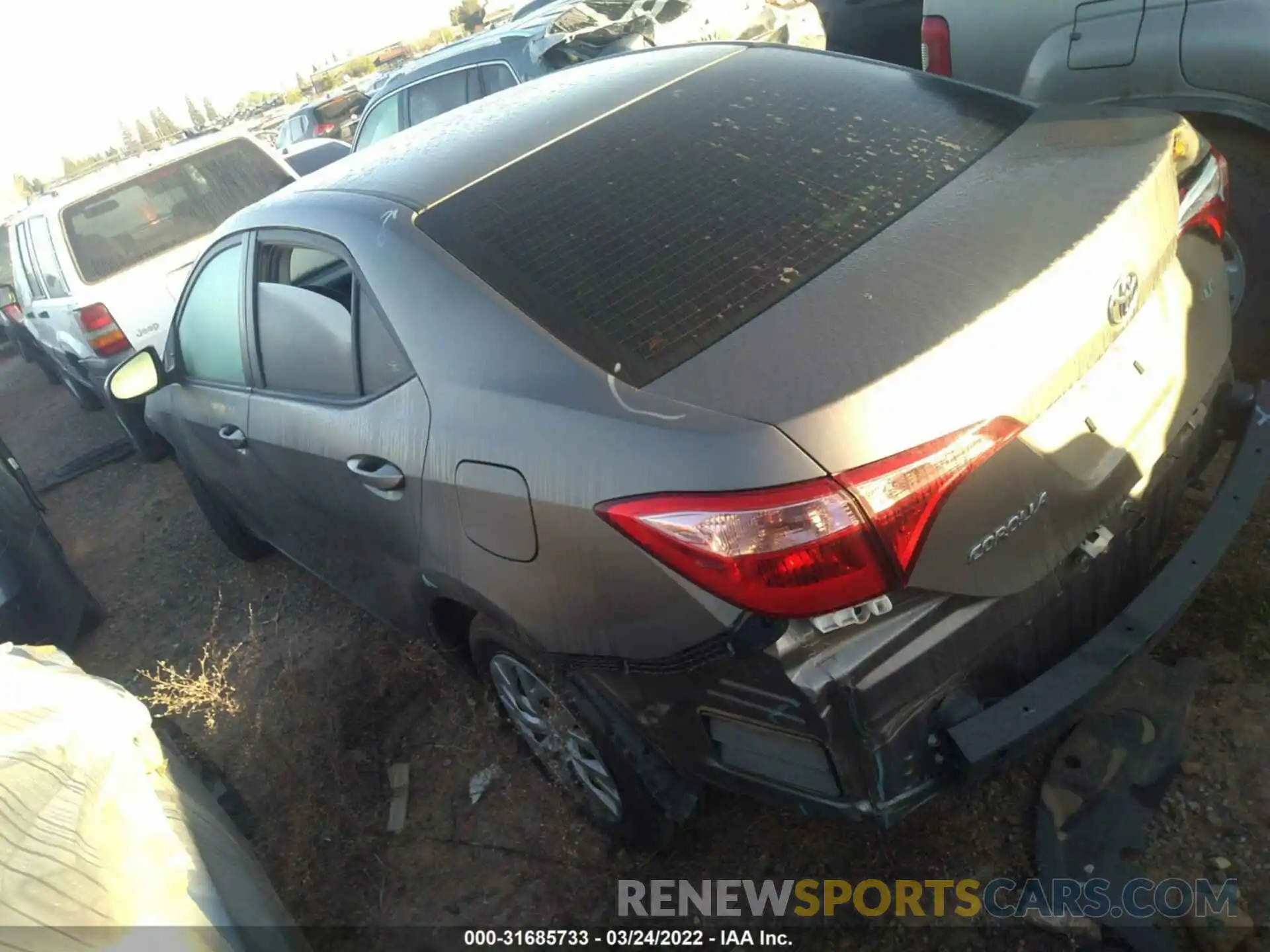 3 Photograph of a damaged car 5YFBURHE2KP880905 TOYOTA COROLLA 2019