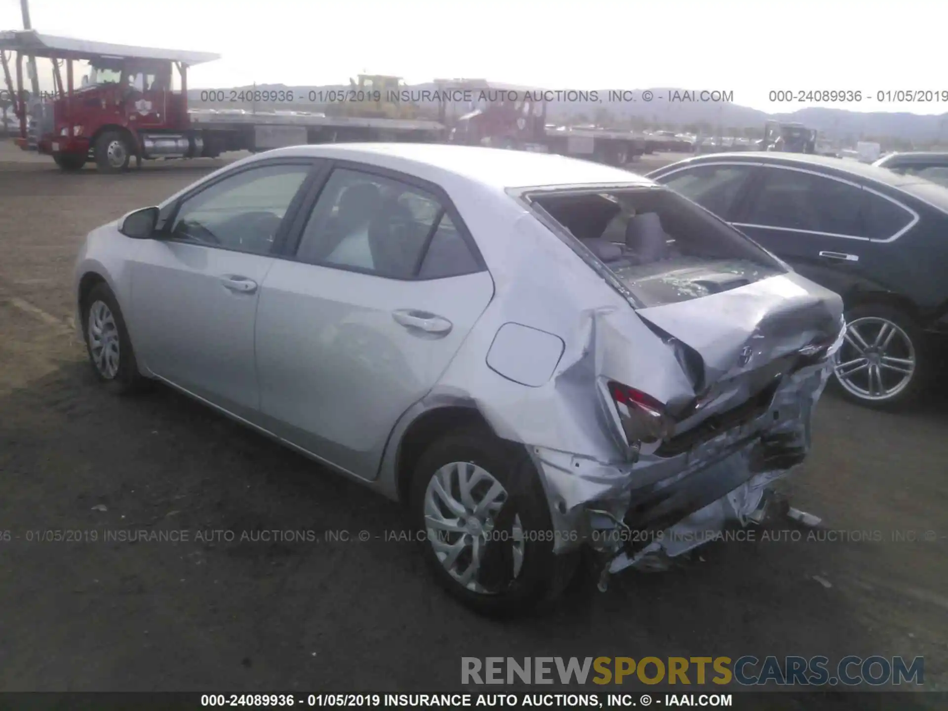 3 Photograph of a damaged car 5YFBURHE2KP881052 TOYOTA COROLLA 2019