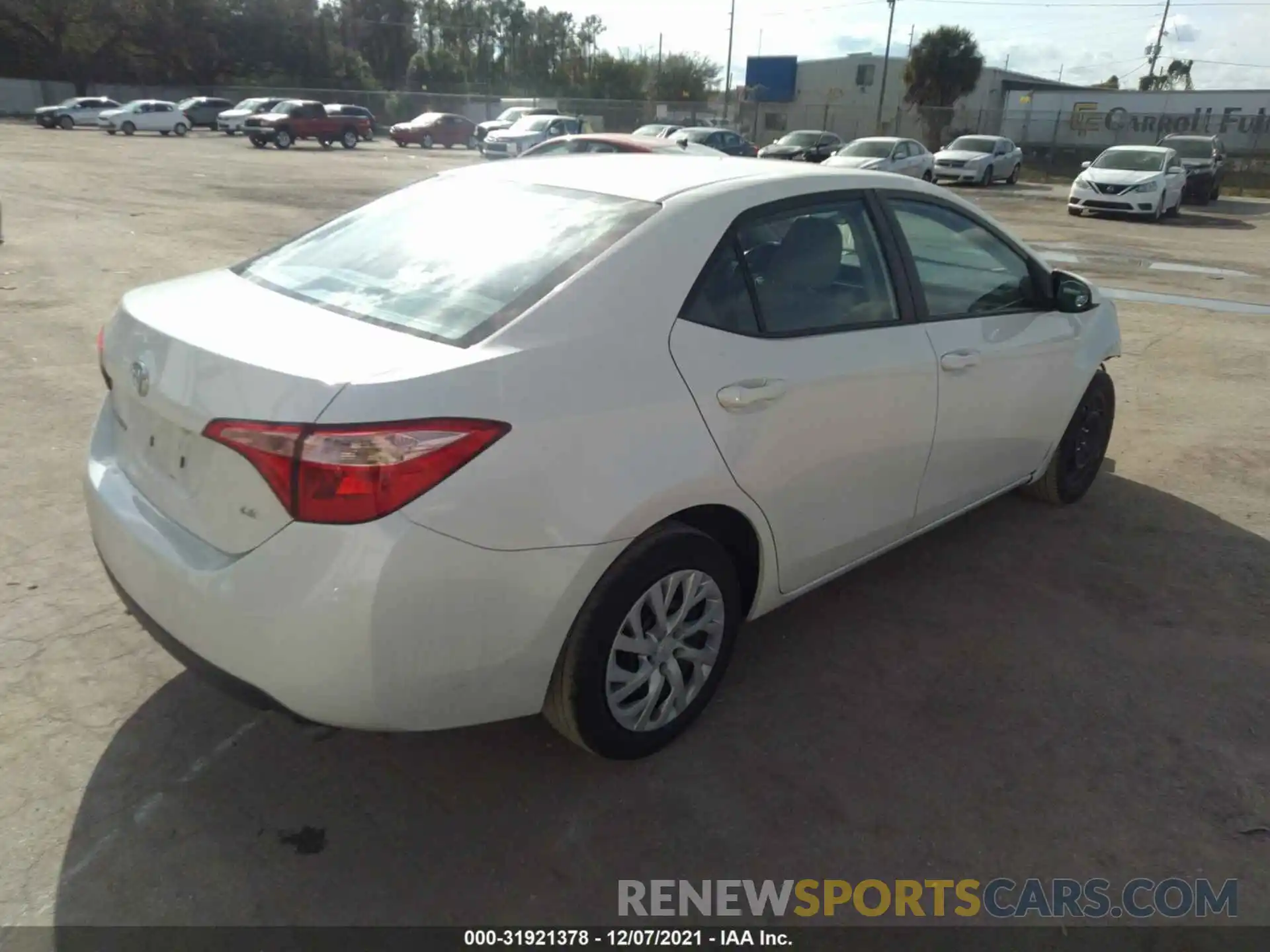 4 Photograph of a damaged car 5YFBURHE2KP881598 TOYOTA COROLLA 2019