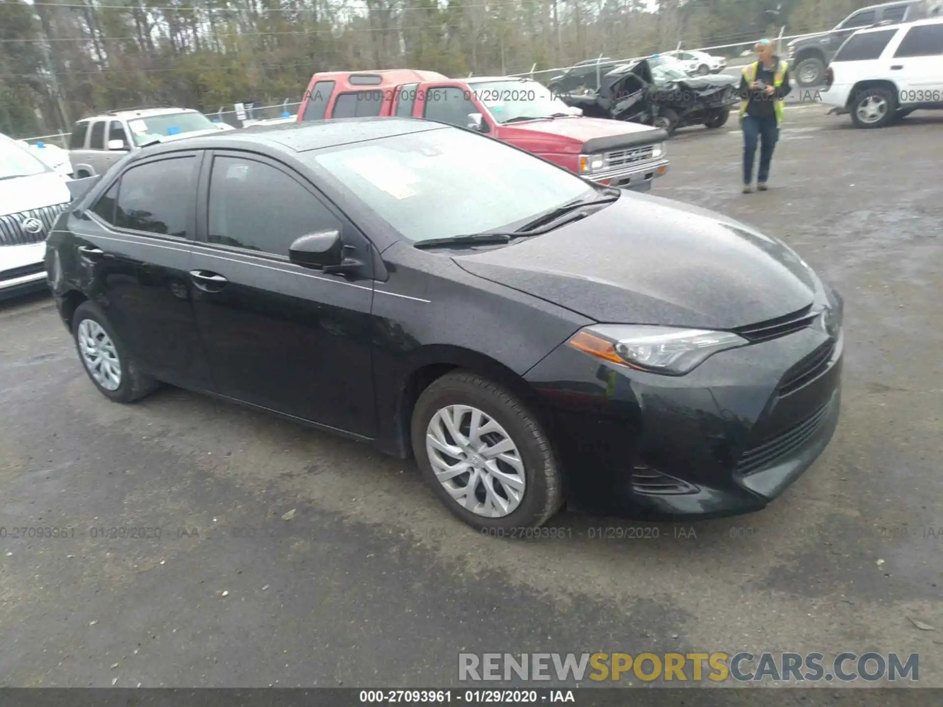 1 Photograph of a damaged car 5YFBURHE2KP882900 TOYOTA COROLLA 2019