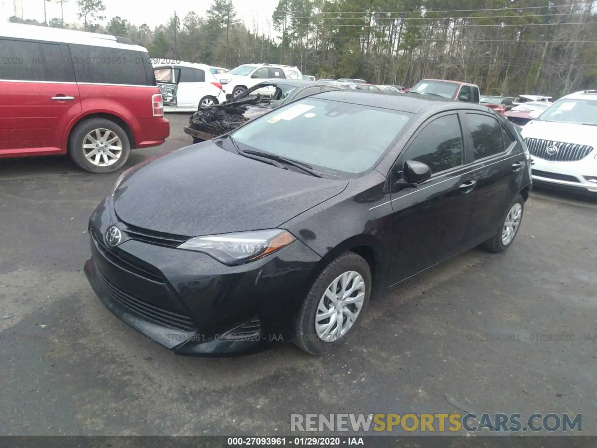 2 Photograph of a damaged car 5YFBURHE2KP882900 TOYOTA COROLLA 2019