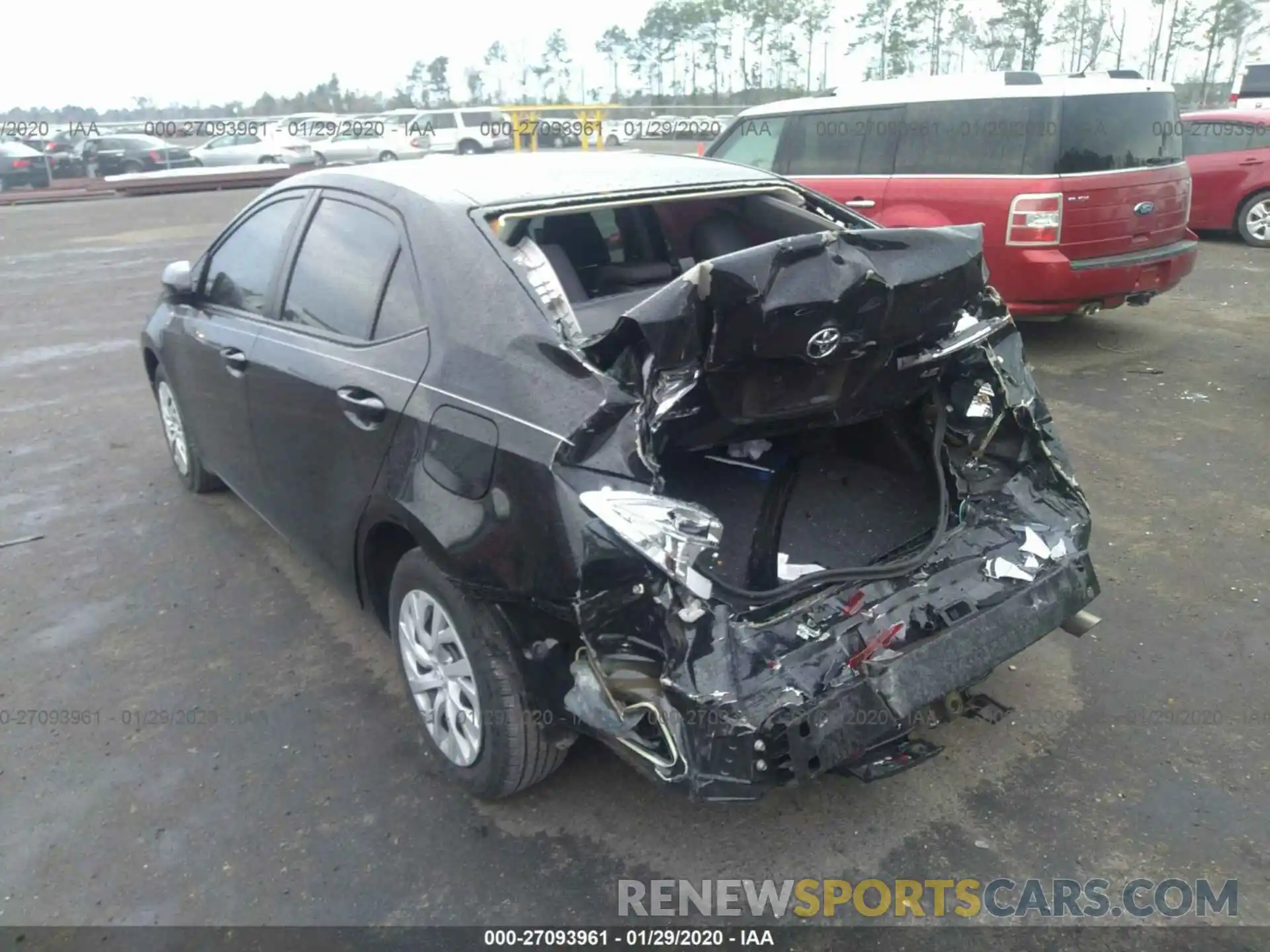 3 Photograph of a damaged car 5YFBURHE2KP882900 TOYOTA COROLLA 2019