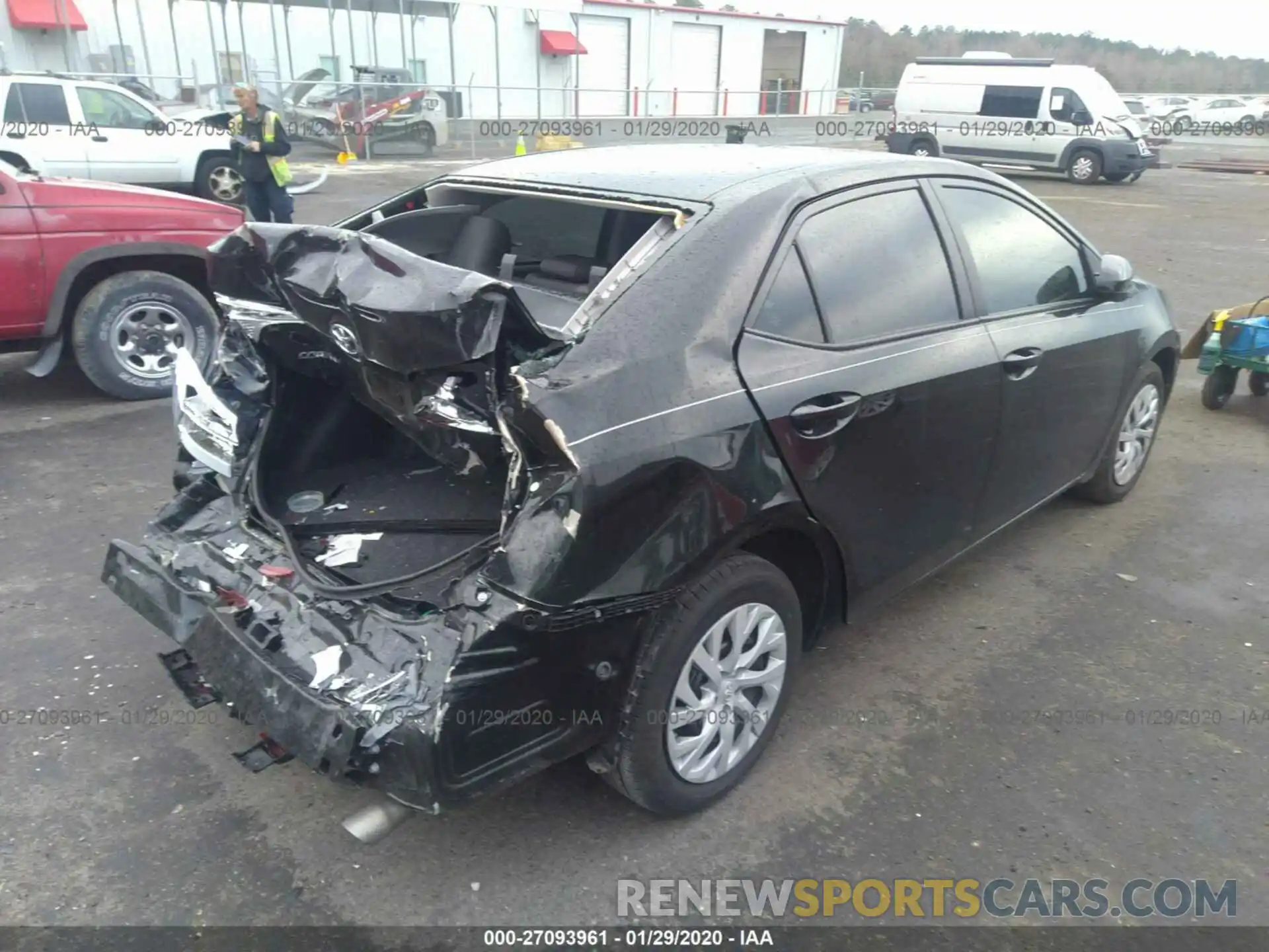 4 Photograph of a damaged car 5YFBURHE2KP882900 TOYOTA COROLLA 2019