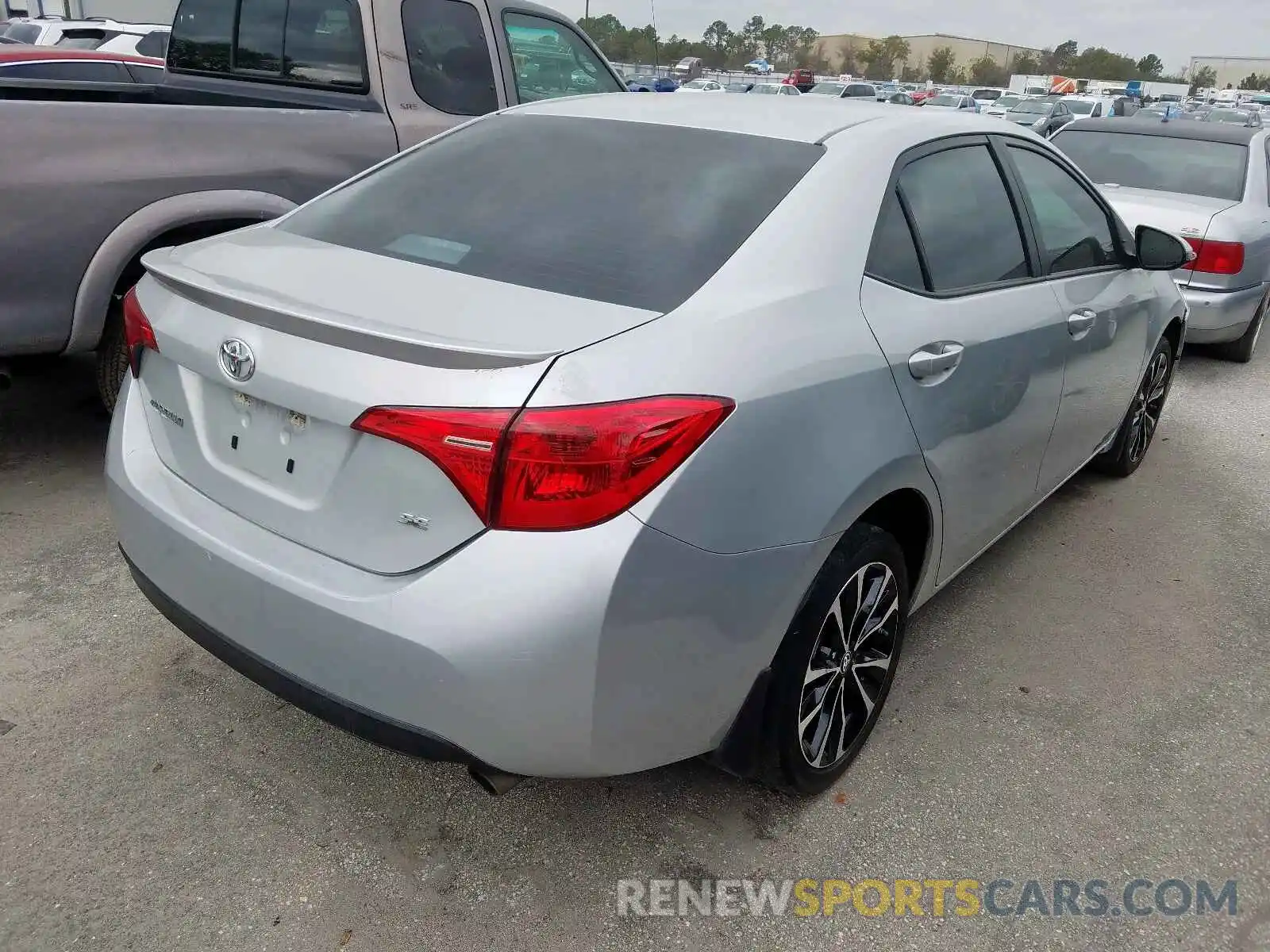 4 Photograph of a damaged car 5YFBURHE2KP883822 TOYOTA COROLLA 2019