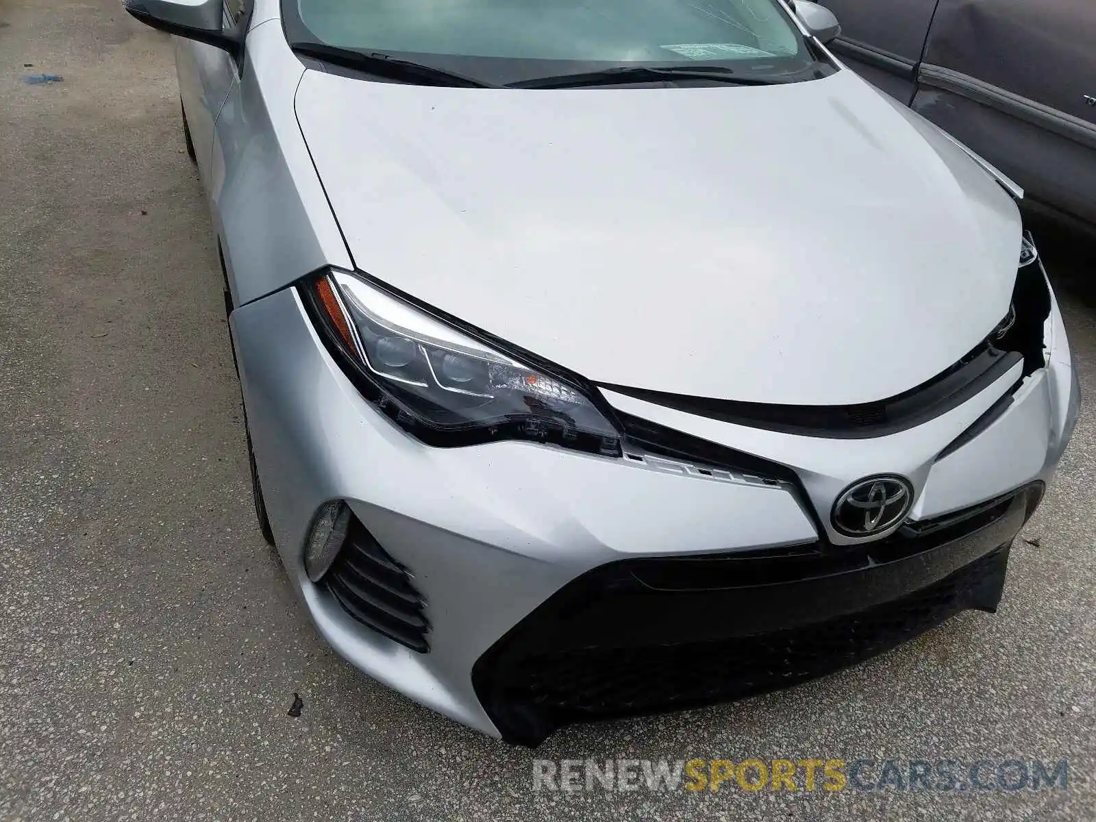 7 Photograph of a damaged car 5YFBURHE2KP883822 TOYOTA COROLLA 2019