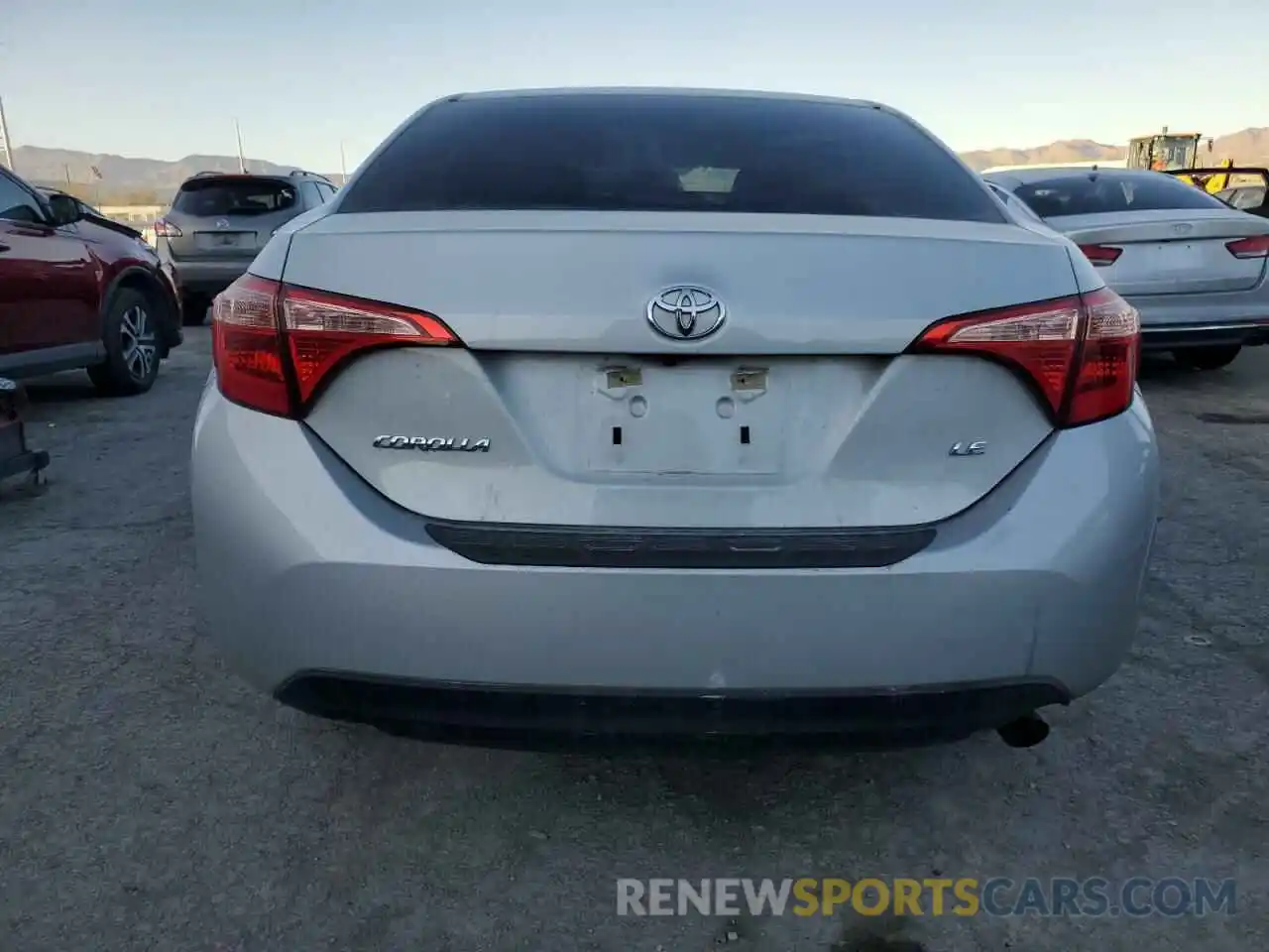 6 Photograph of a damaged car 5YFBURHE2KP883853 TOYOTA COROLLA 2019