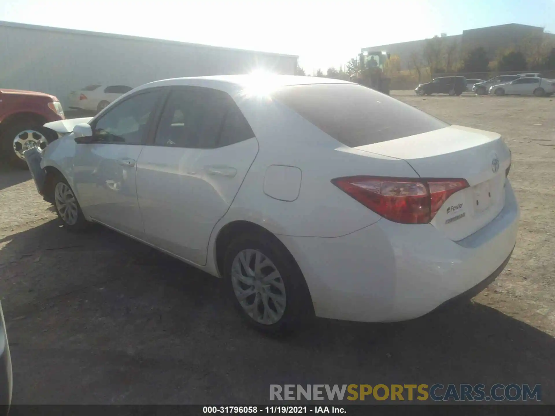 3 Photograph of a damaged car 5YFBURHE2KP884372 TOYOTA COROLLA 2019