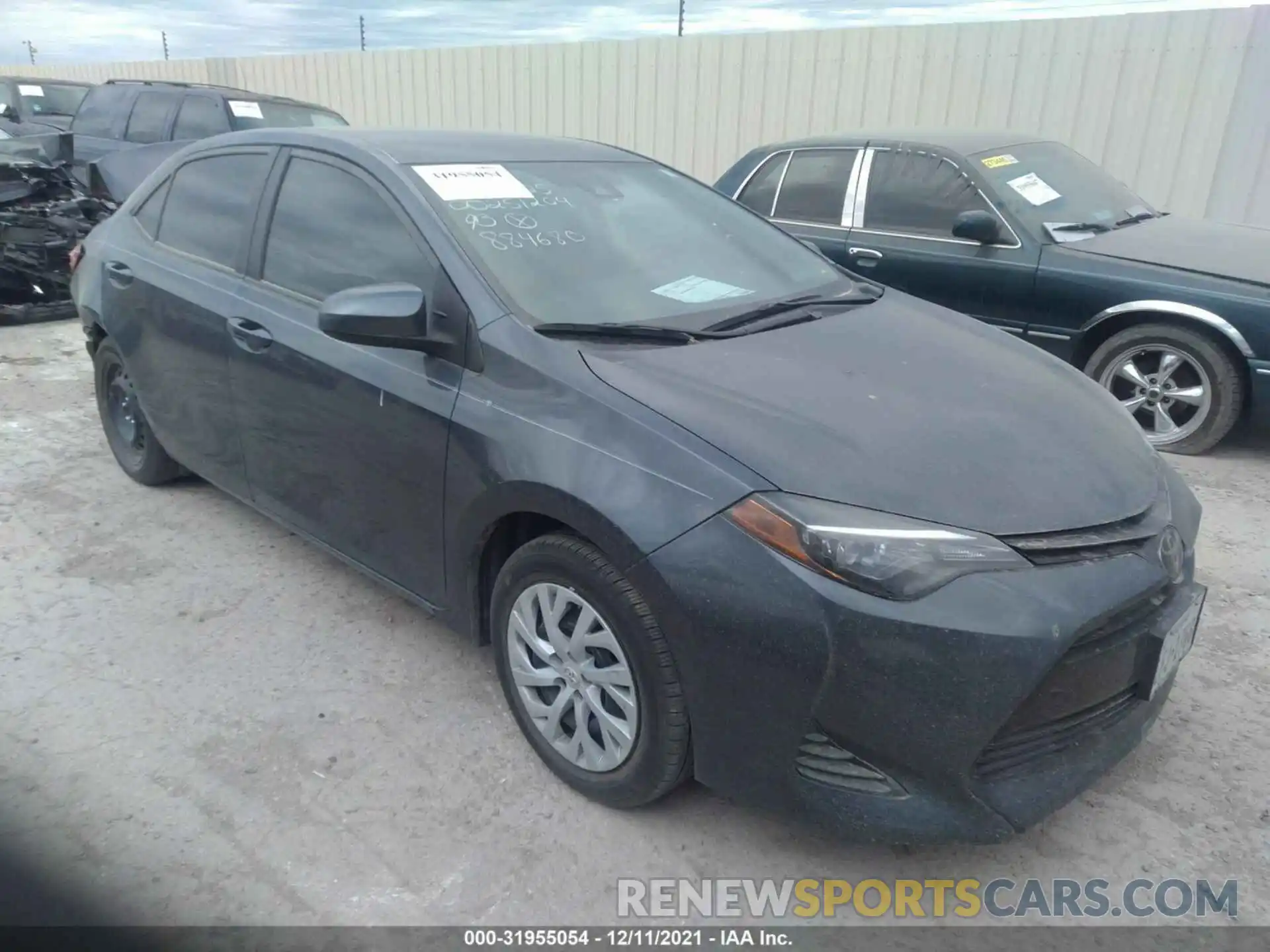 1 Photograph of a damaged car 5YFBURHE2KP884680 TOYOTA COROLLA 2019