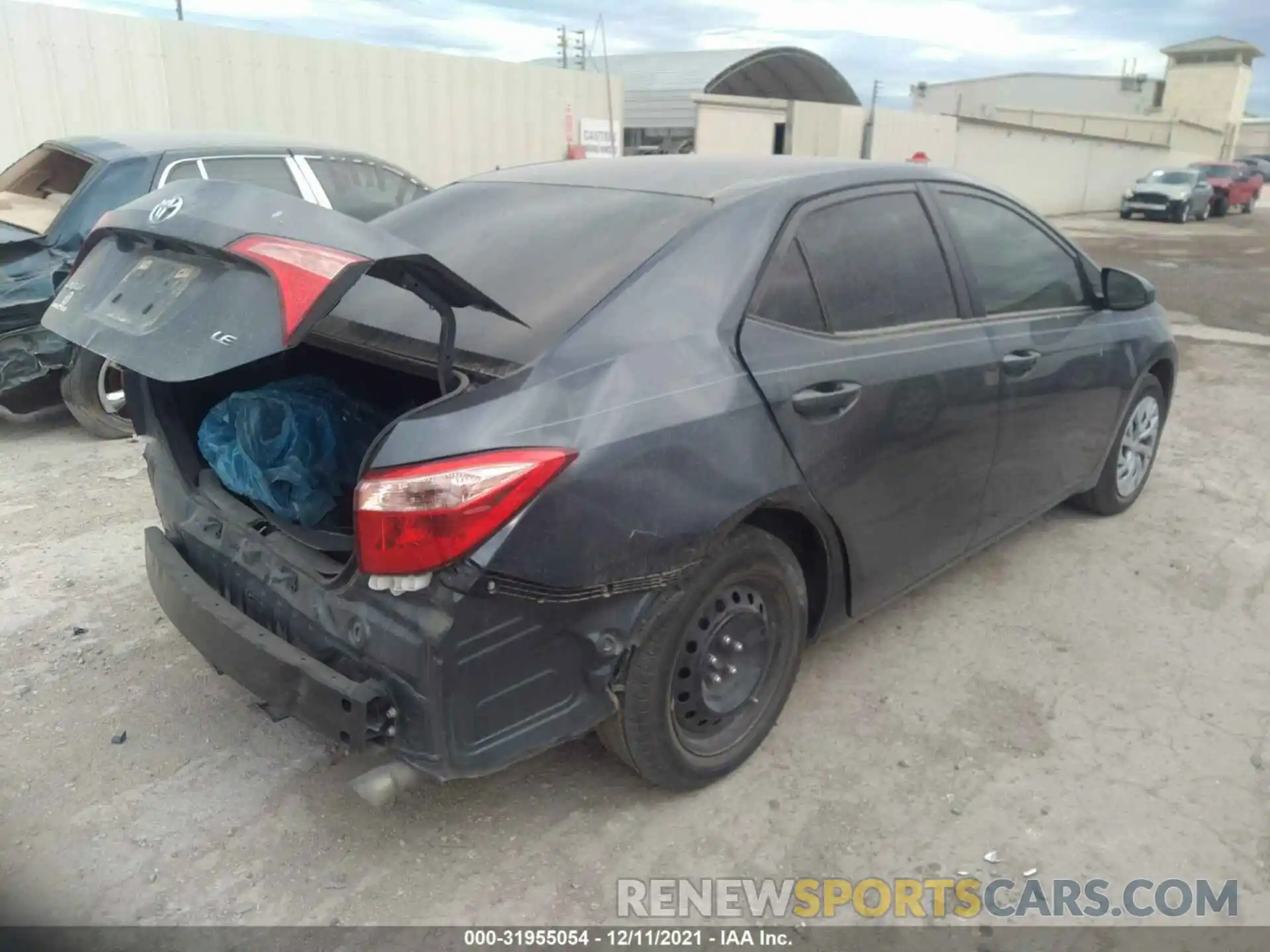 4 Photograph of a damaged car 5YFBURHE2KP884680 TOYOTA COROLLA 2019