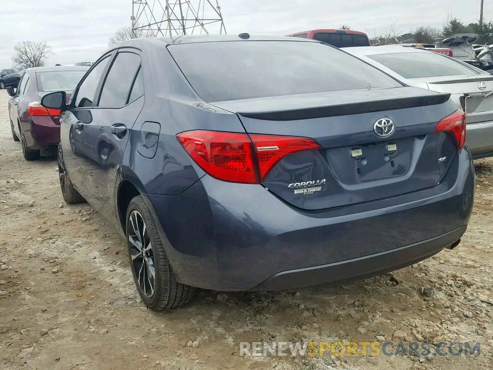 3 Photograph of a damaged car 5YFBURHE2KP884842 TOYOTA COROLLA 2019