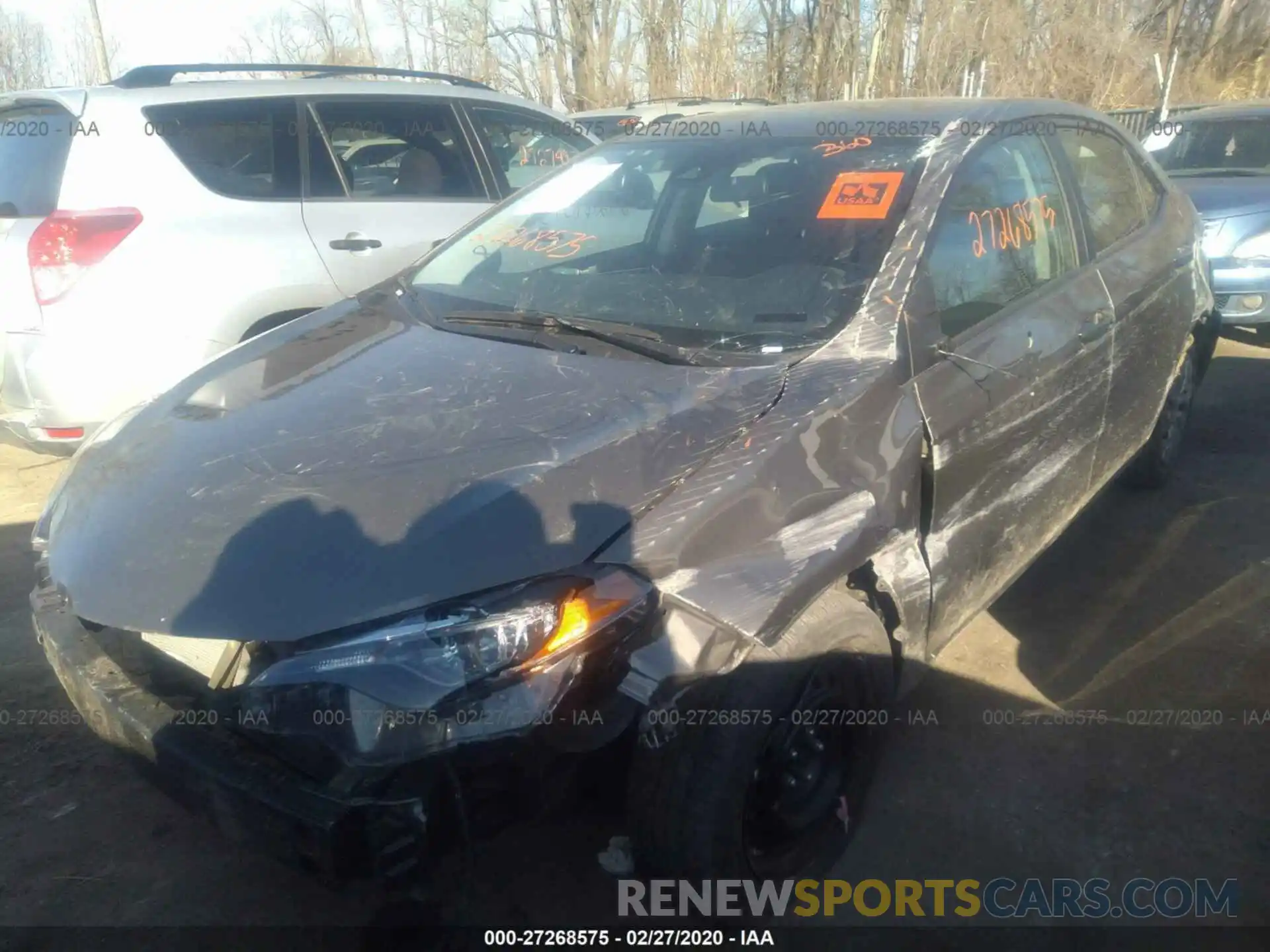 2 Photograph of a damaged car 5YFBURHE2KP884887 TOYOTA COROLLA 2019