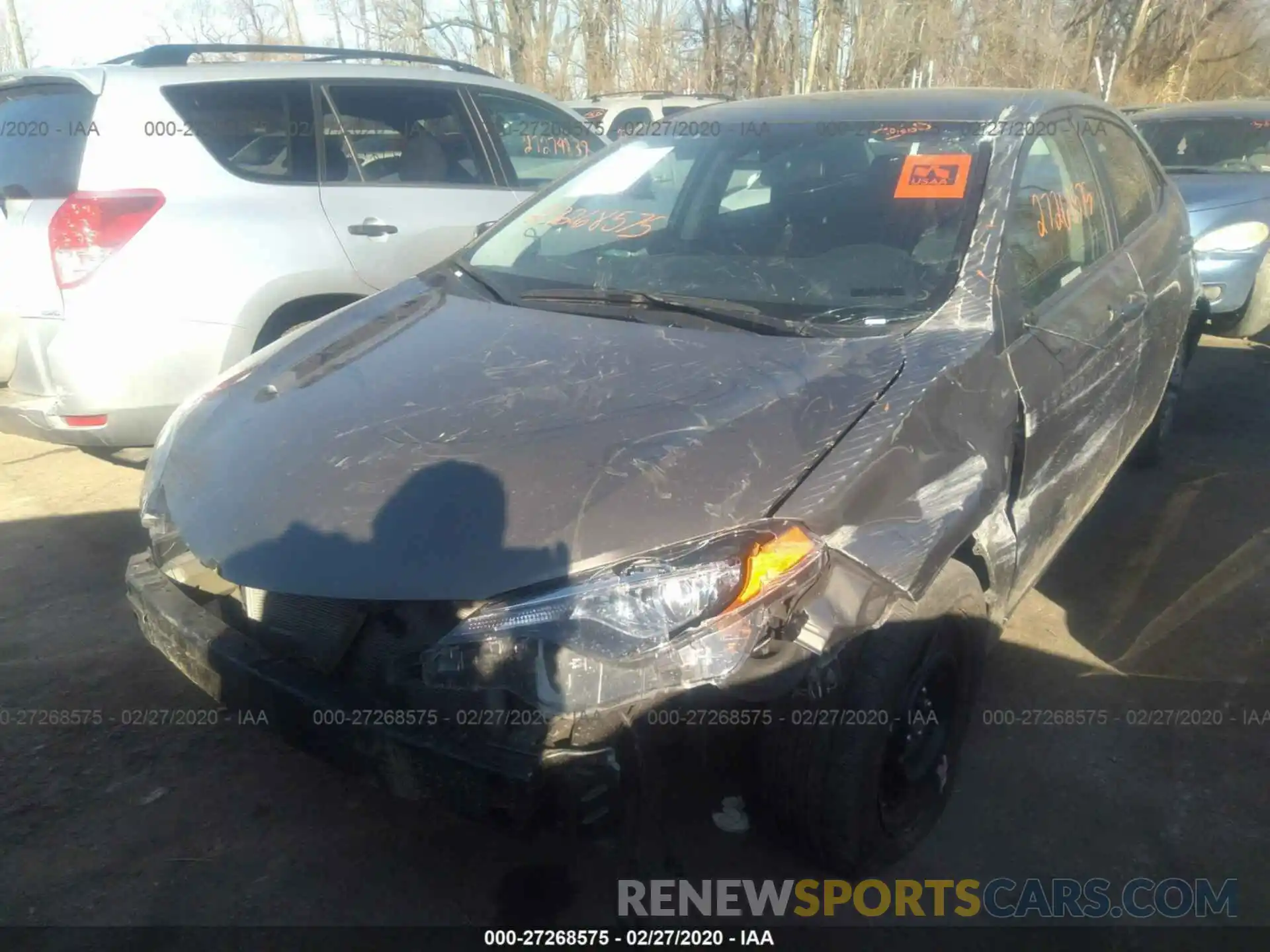 6 Photograph of a damaged car 5YFBURHE2KP884887 TOYOTA COROLLA 2019