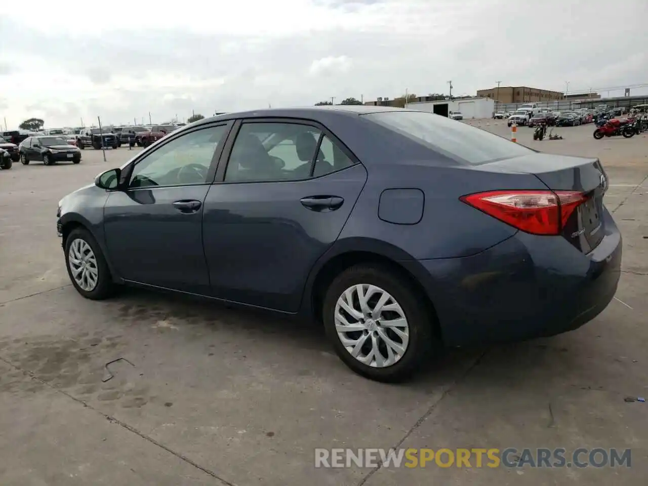 2 Photograph of a damaged car 5YFBURHE2KP885005 TOYOTA COROLLA 2019