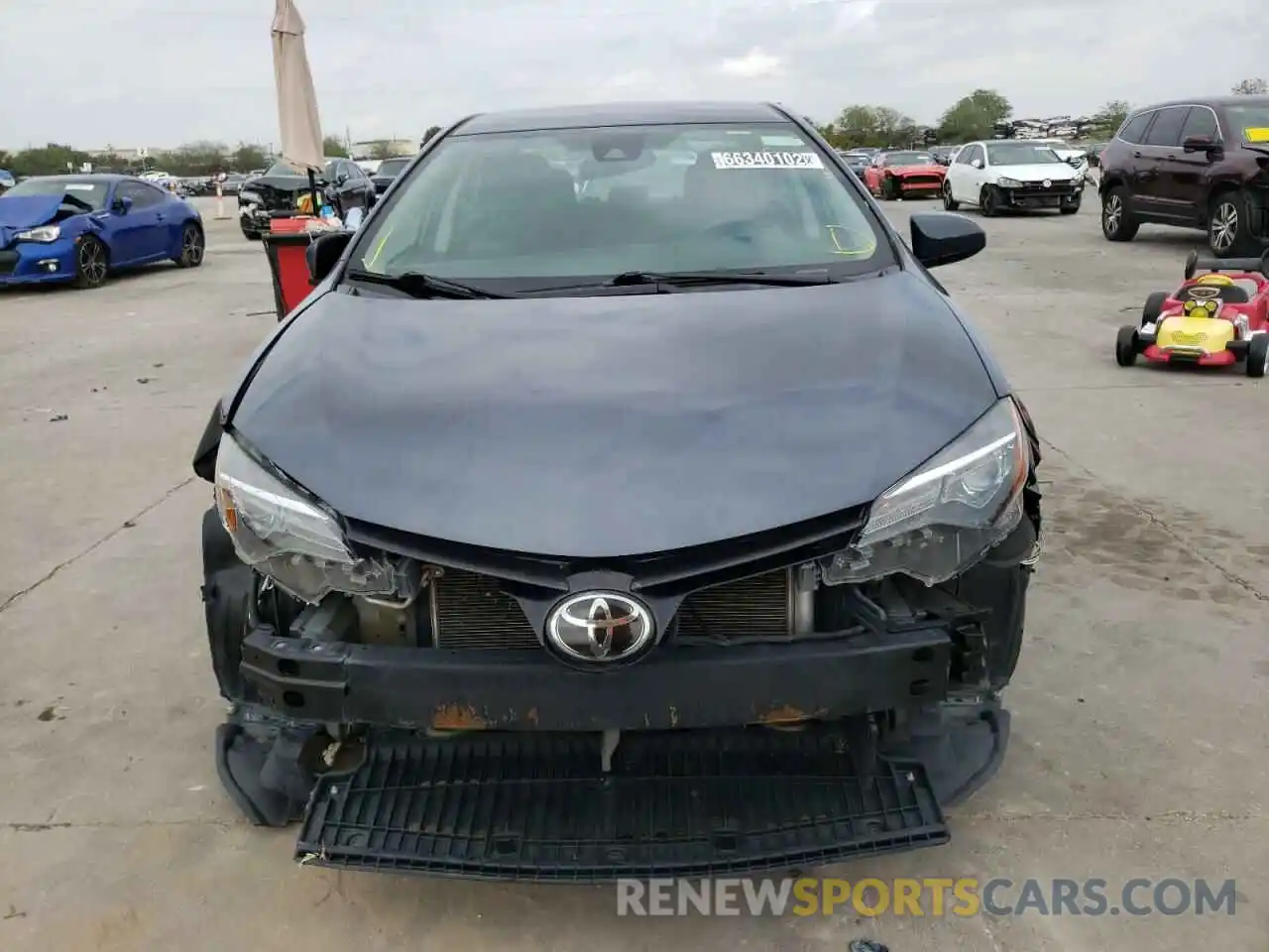 5 Photograph of a damaged car 5YFBURHE2KP885005 TOYOTA COROLLA 2019