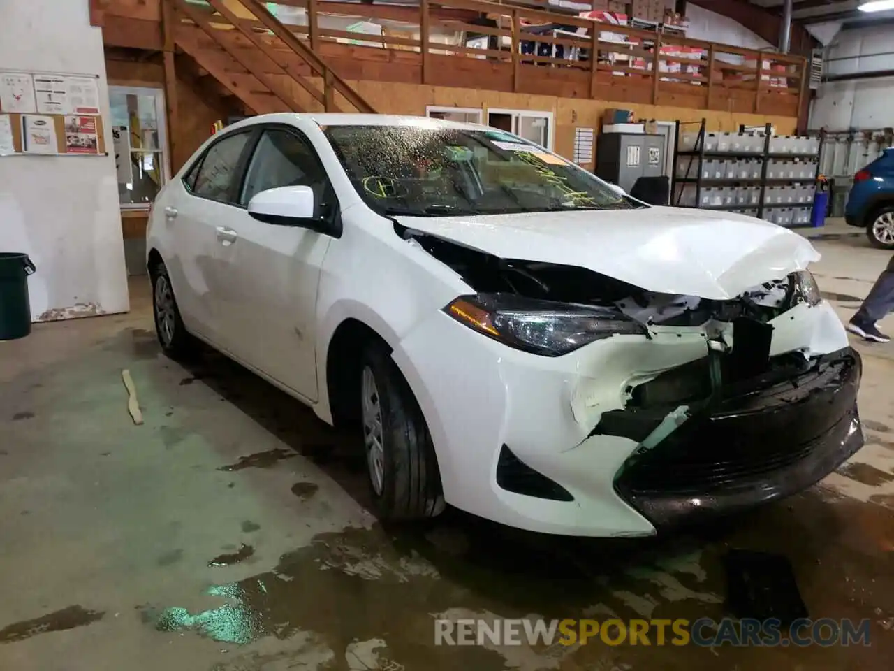 1 Photograph of a damaged car 5YFBURHE2KP885117 TOYOTA COROLLA 2019