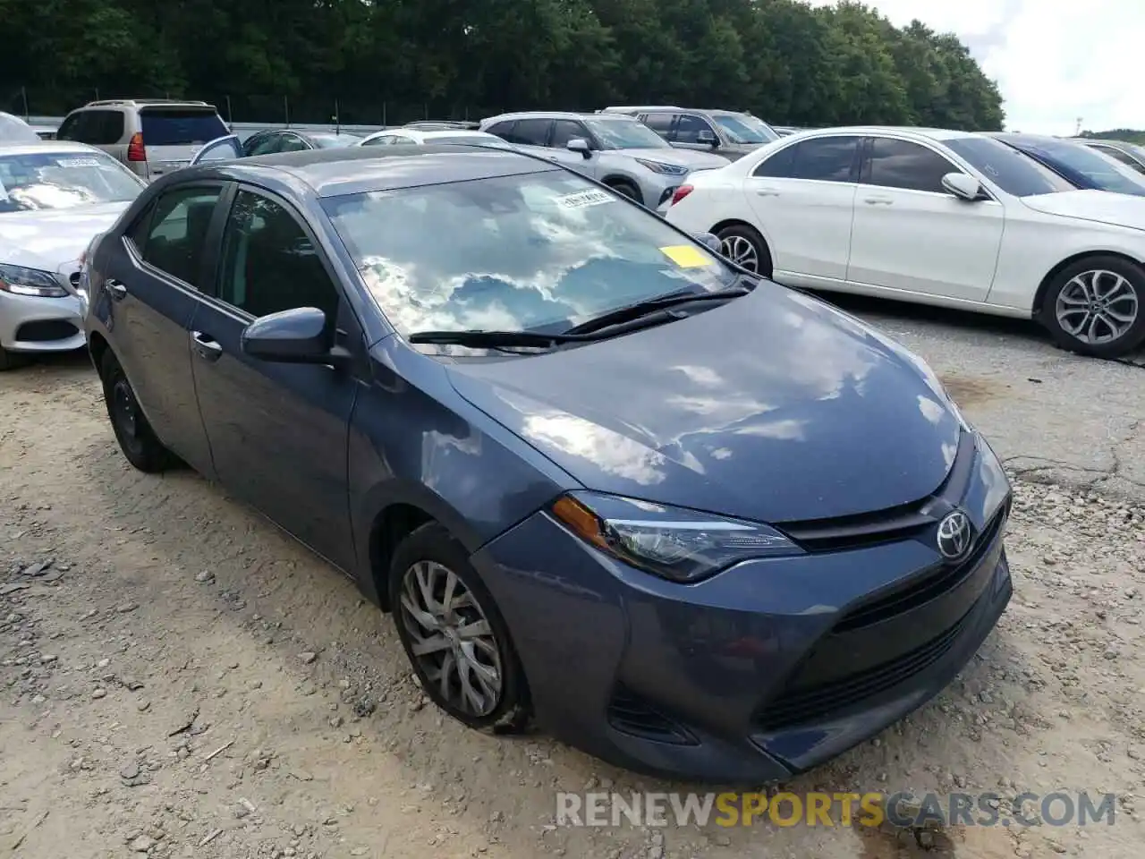 1 Photograph of a damaged car 5YFBURHE2KP885408 TOYOTA COROLLA 2019