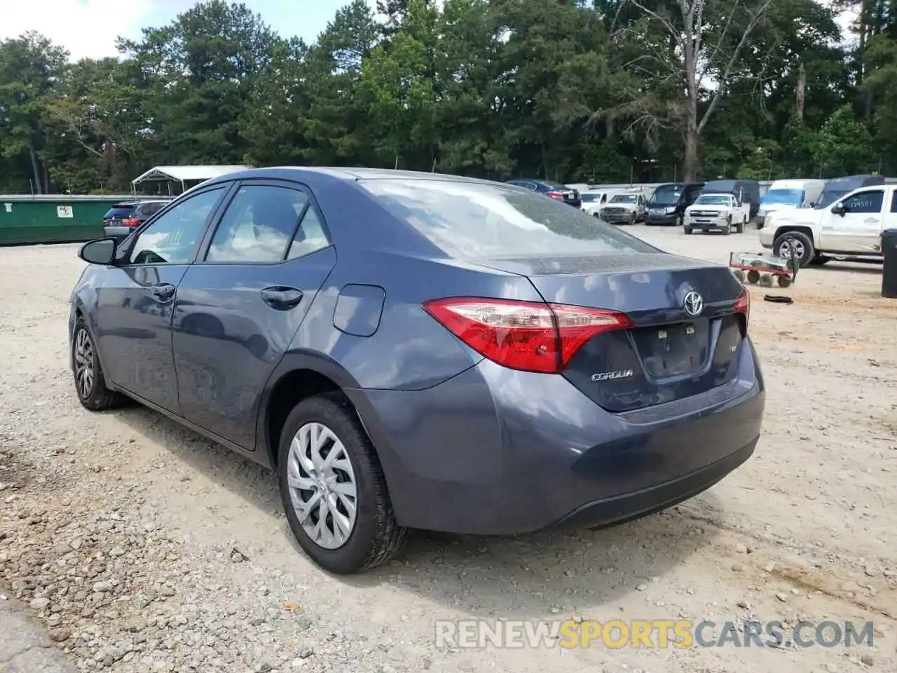 3 Photograph of a damaged car 5YFBURHE2KP885408 TOYOTA COROLLA 2019