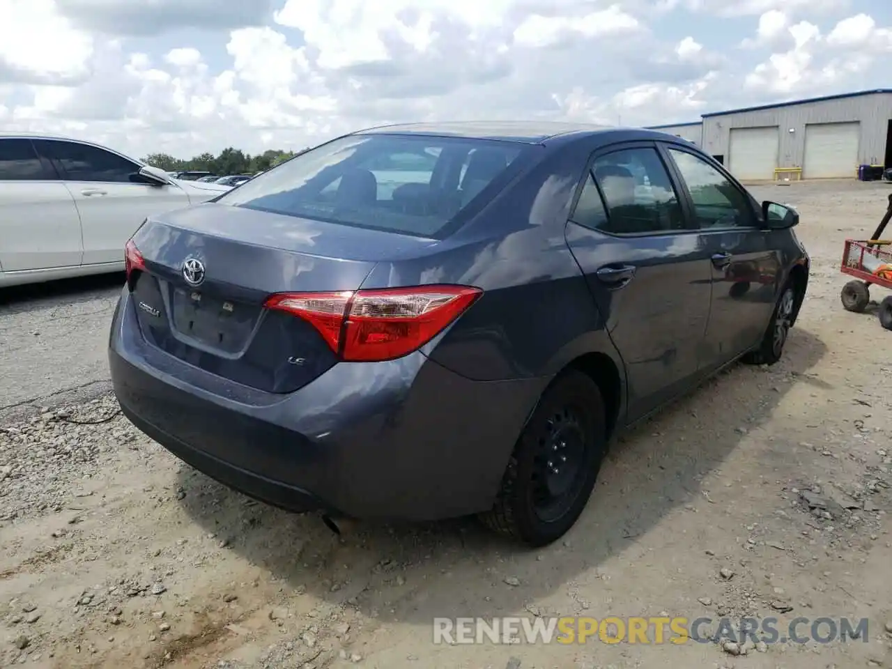 4 Photograph of a damaged car 5YFBURHE2KP885408 TOYOTA COROLLA 2019