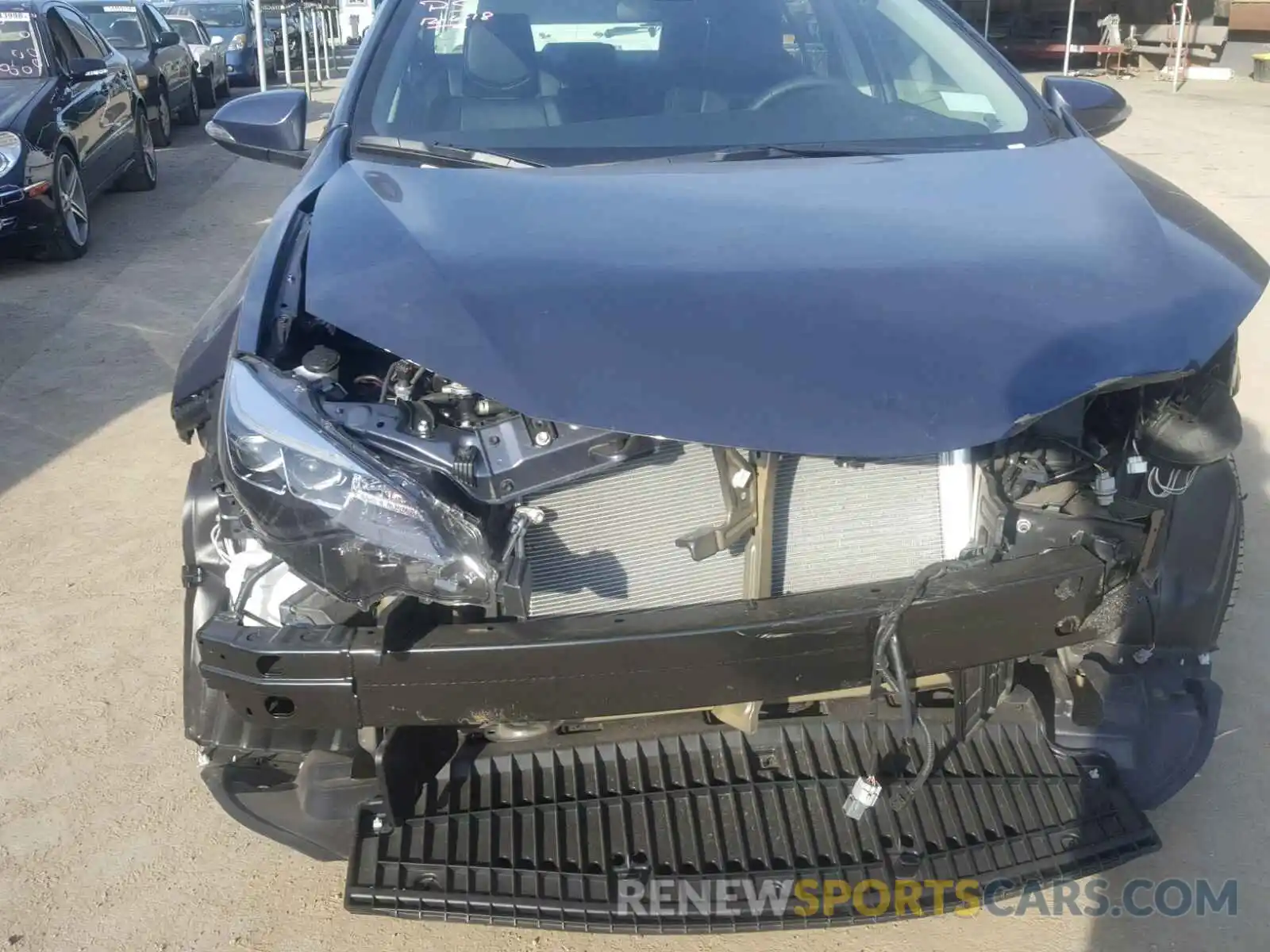 9 Photograph of a damaged car 5YFBURHE2KP886574 TOYOTA COROLLA 2019