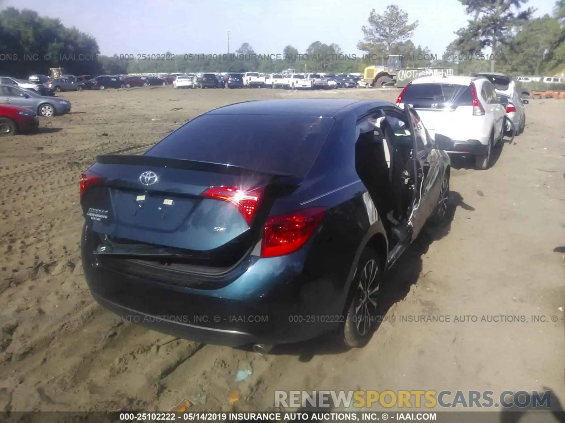 4 Photograph of a damaged car 5YFBURHE2KP886784 TOYOTA COROLLA 2019