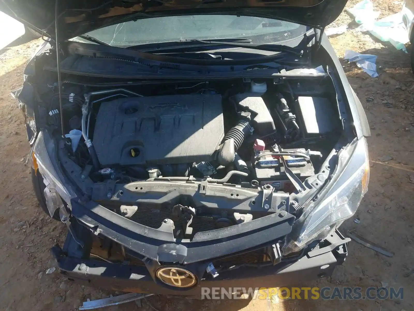 7 Photograph of a damaged car 5YFBURHE2KP886946 TOYOTA COROLLA 2019