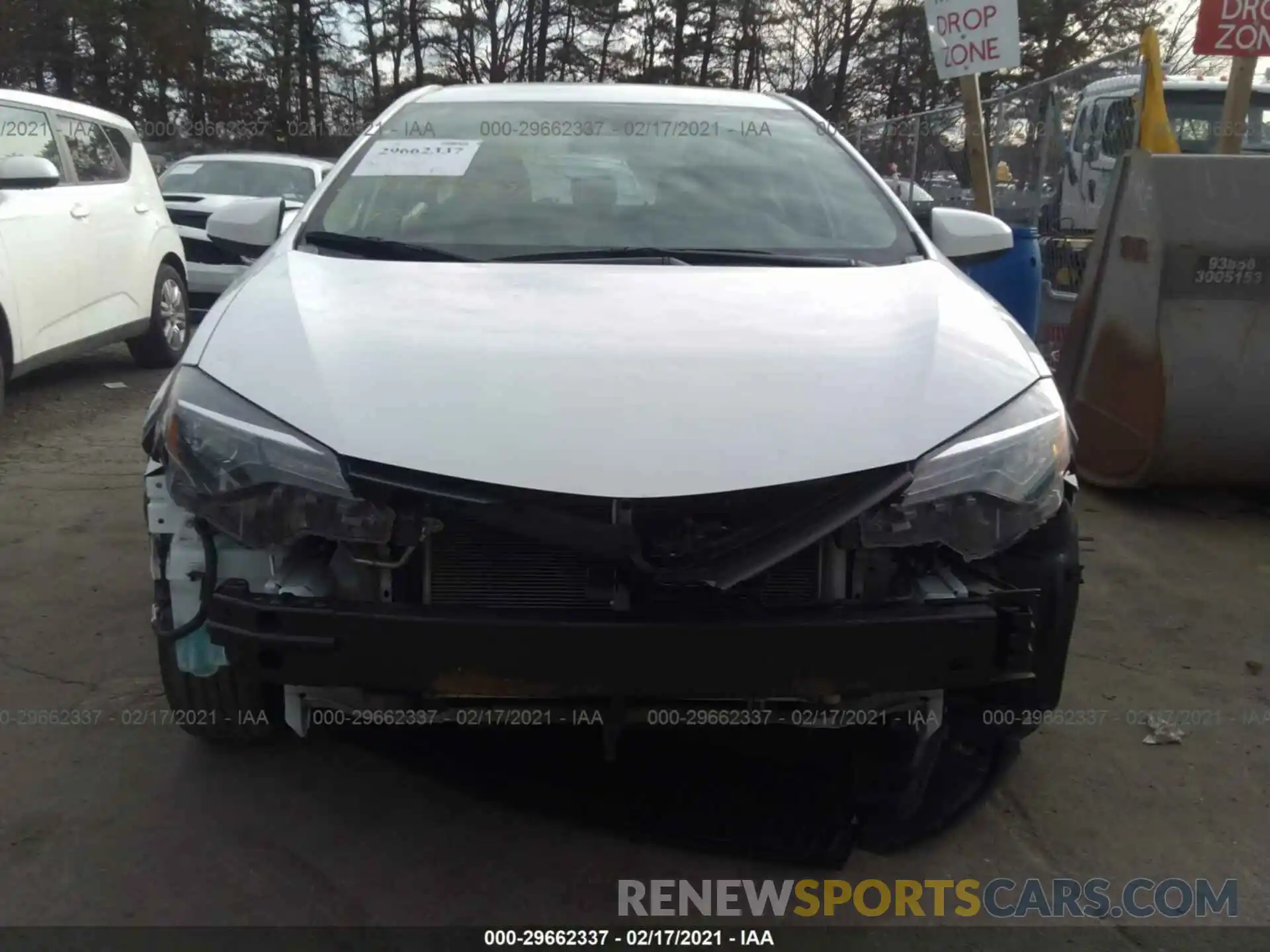 6 Photograph of a damaged car 5YFBURHE2KP887126 TOYOTA COROLLA 2019