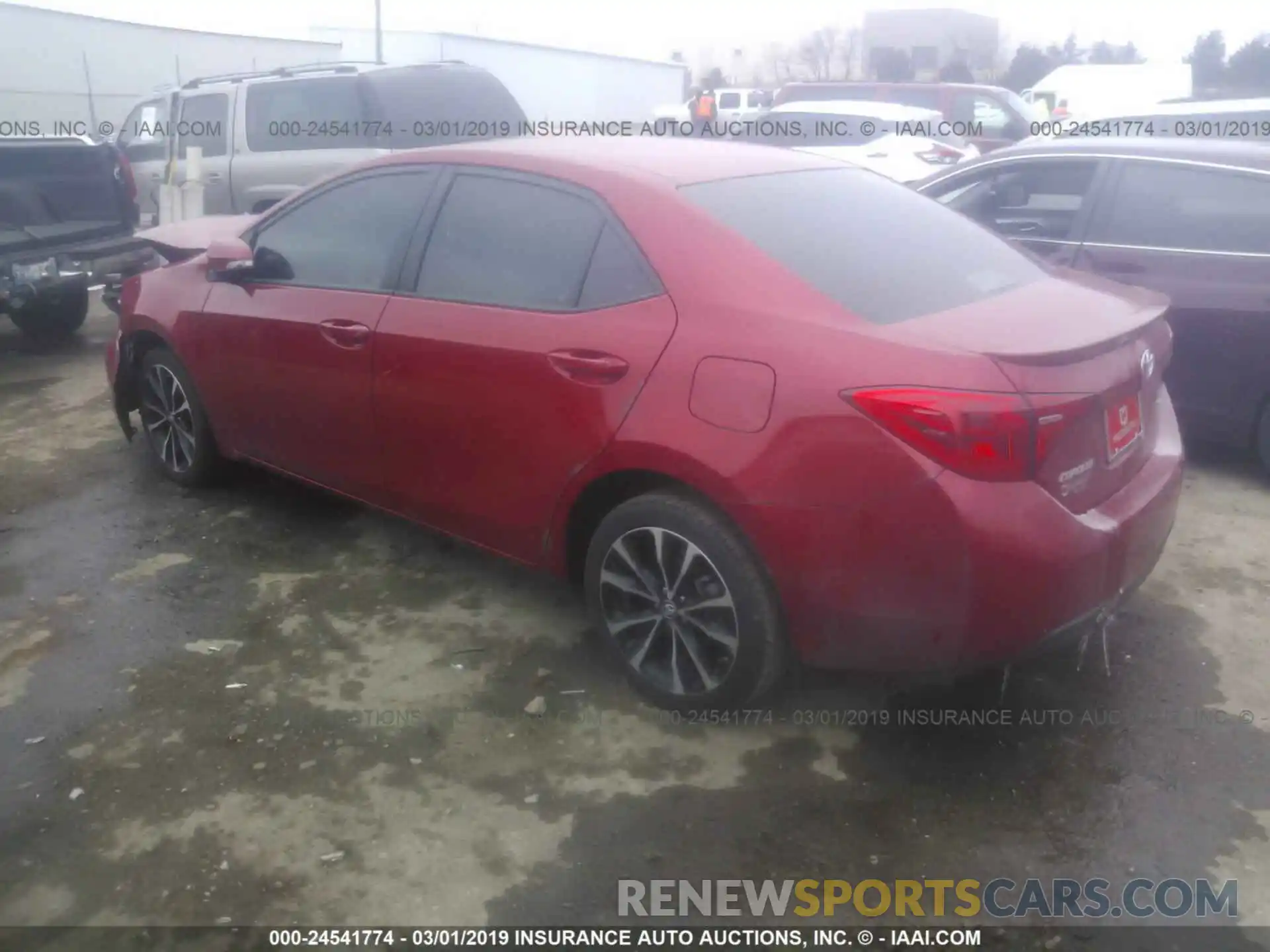 3 Photograph of a damaged car 5YFBURHE2KP887353 TOYOTA COROLLA 2019