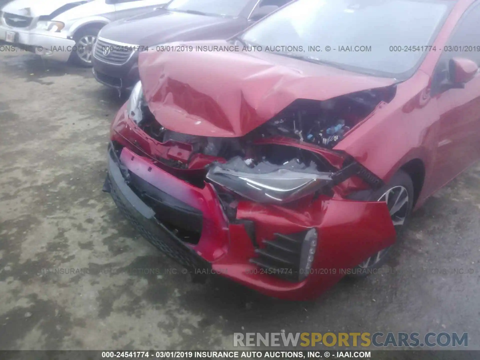 6 Photograph of a damaged car 5YFBURHE2KP887353 TOYOTA COROLLA 2019