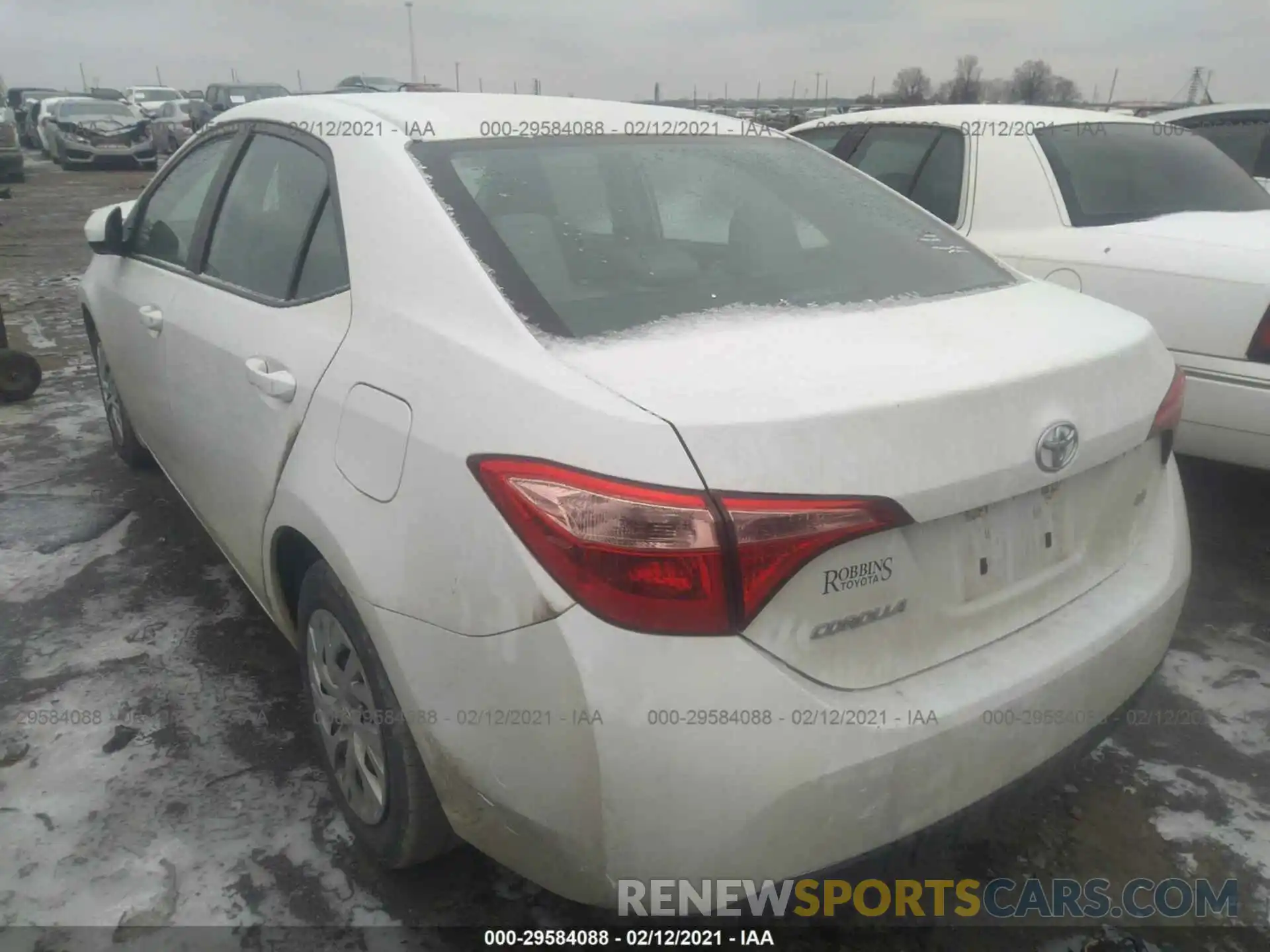 3 Photograph of a damaged car 5YFBURHE2KP887417 TOYOTA COROLLA 2019