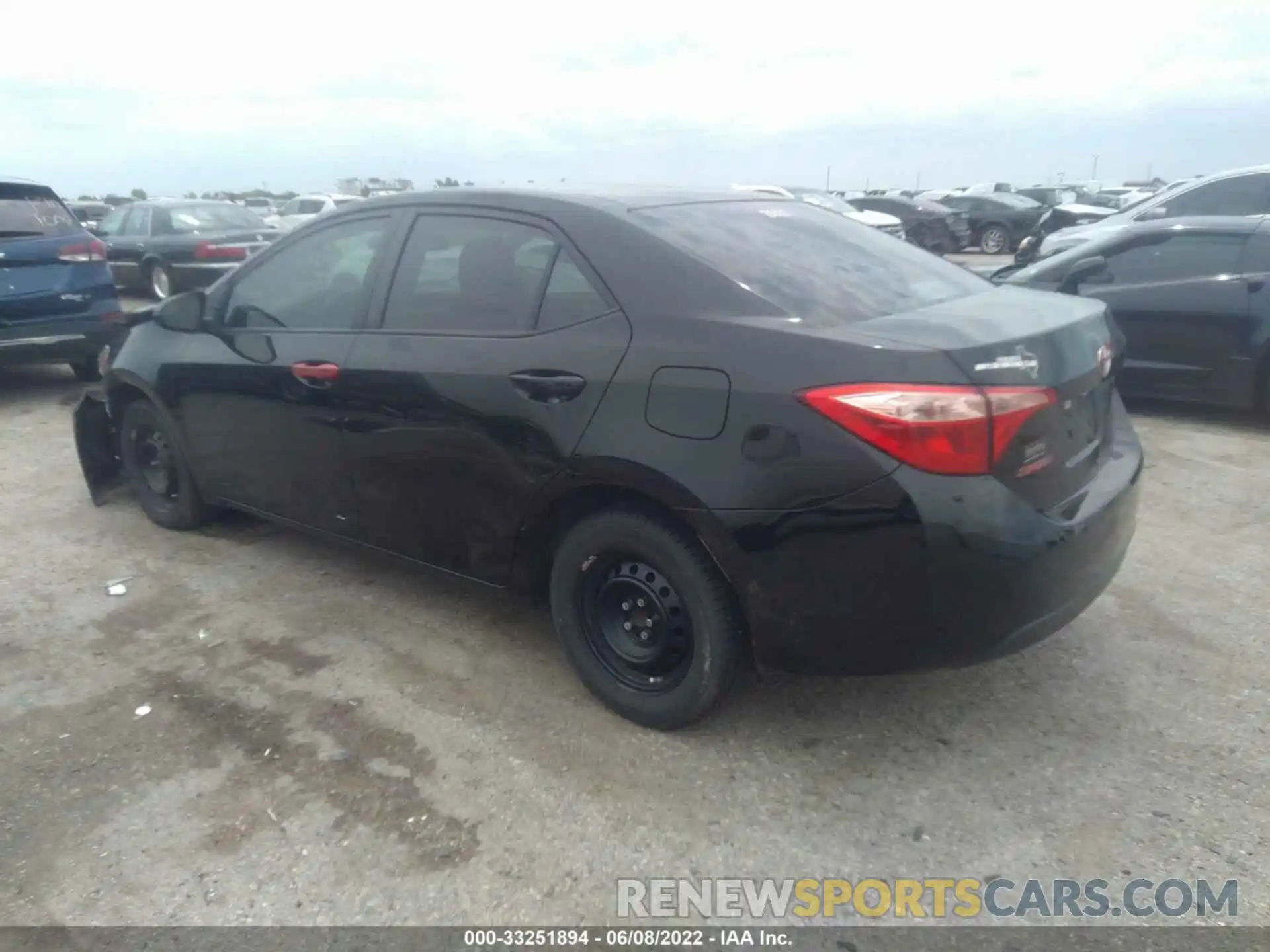 3 Photograph of a damaged car 5YFBURHE2KP887420 TOYOTA COROLLA 2019