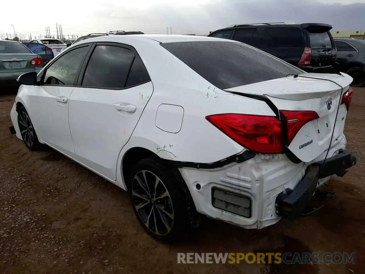 3 Photograph of a damaged car 5YFBURHE2KP887448 TOYOTA COROLLA 2019