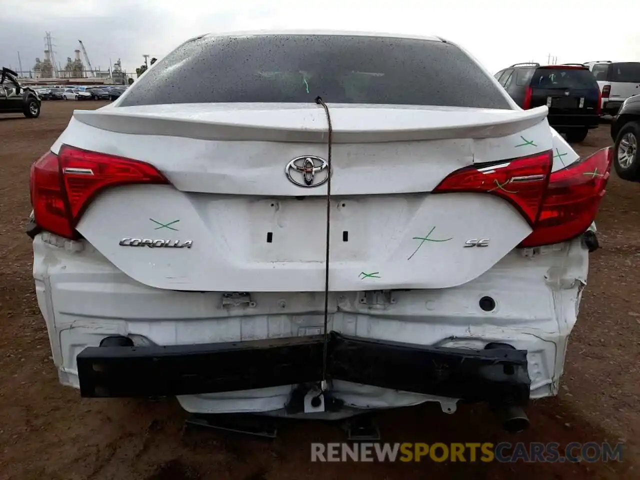 9 Photograph of a damaged car 5YFBURHE2KP887448 TOYOTA COROLLA 2019