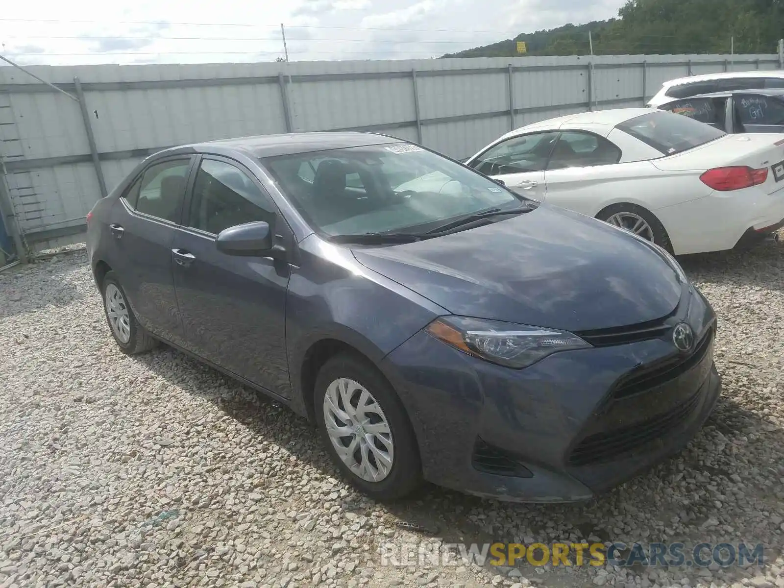 1 Photograph of a damaged car 5YFBURHE2KP888180 TOYOTA COROLLA 2019