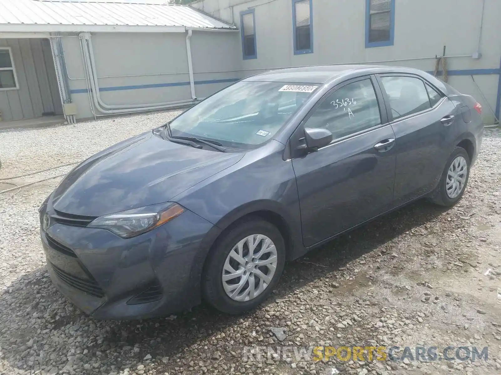 2 Photograph of a damaged car 5YFBURHE2KP888180 TOYOTA COROLLA 2019