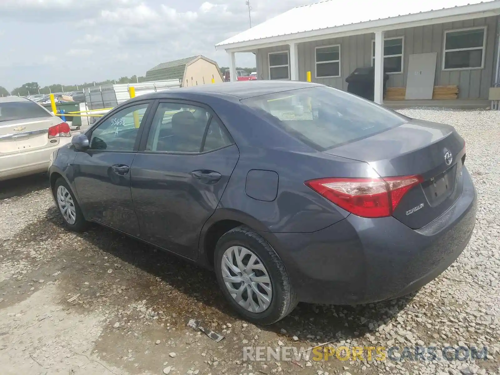 3 Photograph of a damaged car 5YFBURHE2KP888180 TOYOTA COROLLA 2019