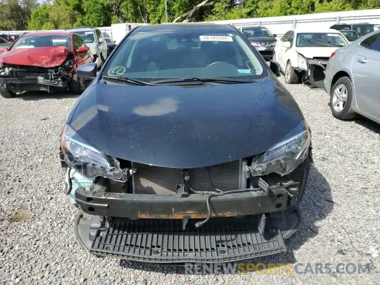 5 Photograph of a damaged car 5YFBURHE2KP888440 TOYOTA COROLLA 2019