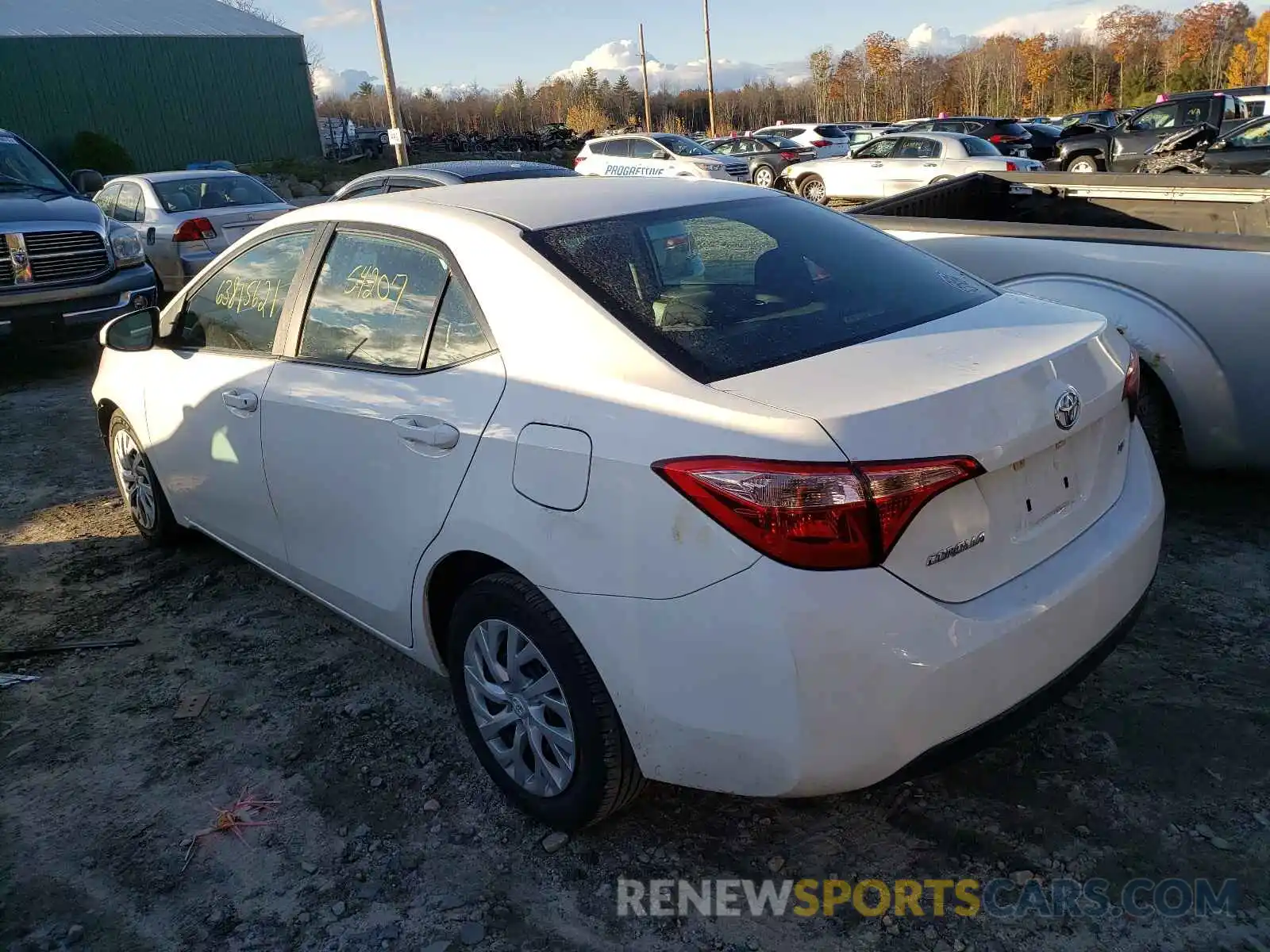 3 Photograph of a damaged car 5YFBURHE2KP888826 TOYOTA COROLLA 2019