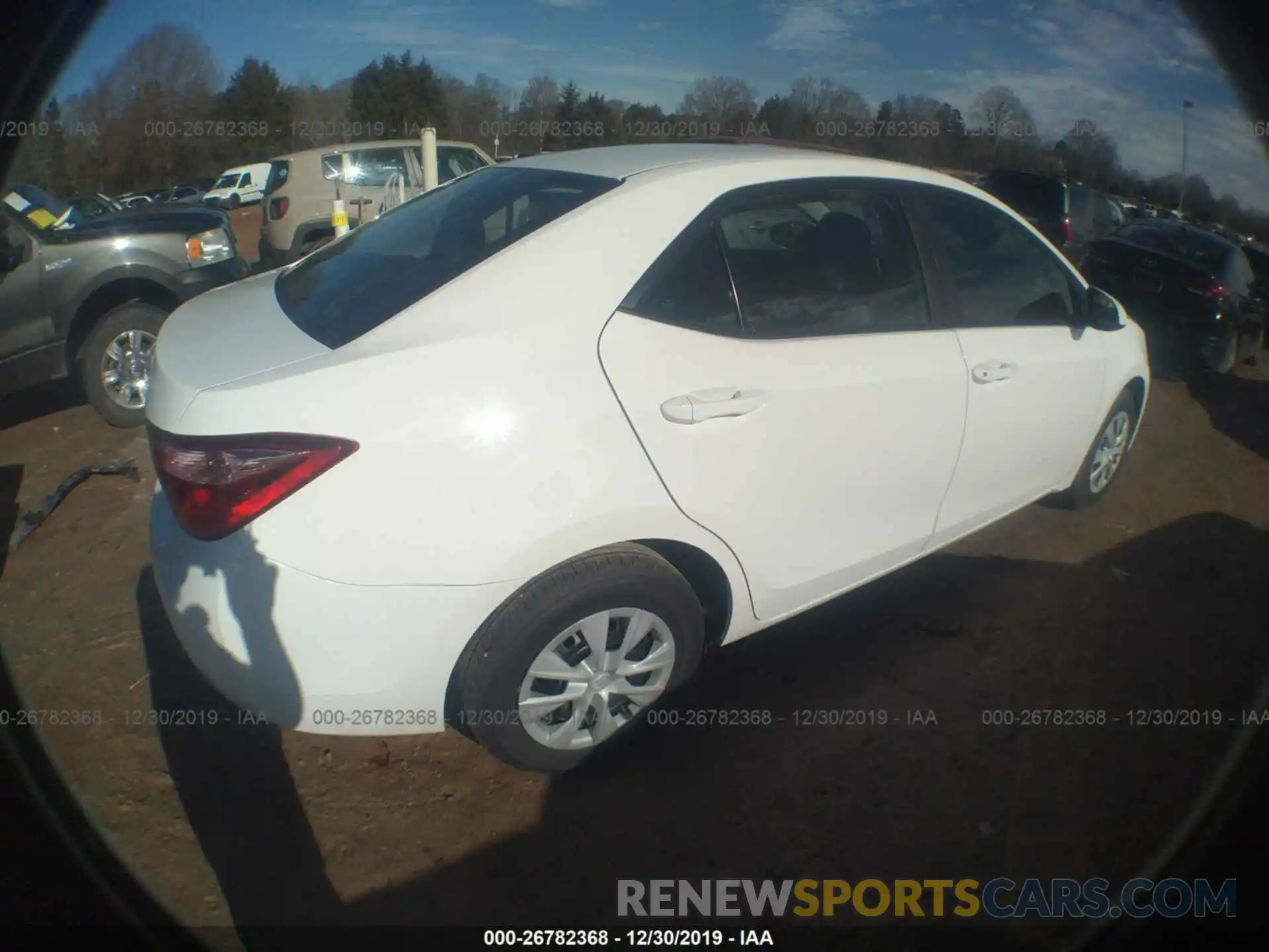 4 Photograph of a damaged car 5YFBURHE2KP888907 TOYOTA COROLLA 2019