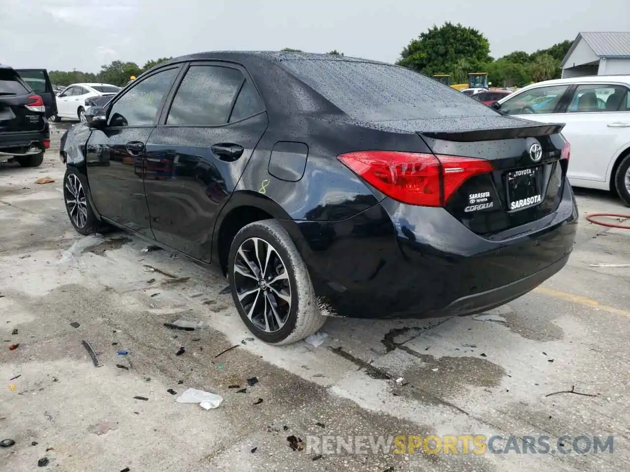 3 Photograph of a damaged car 5YFBURHE2KP888986 TOYOTA COROLLA 2019