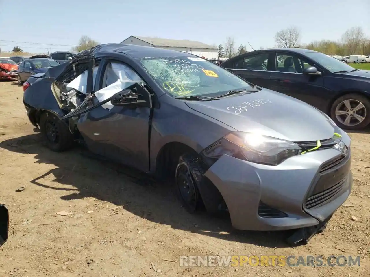 9 Photograph of a damaged car 5YFBURHE2KP890009 TOYOTA COROLLA 2019