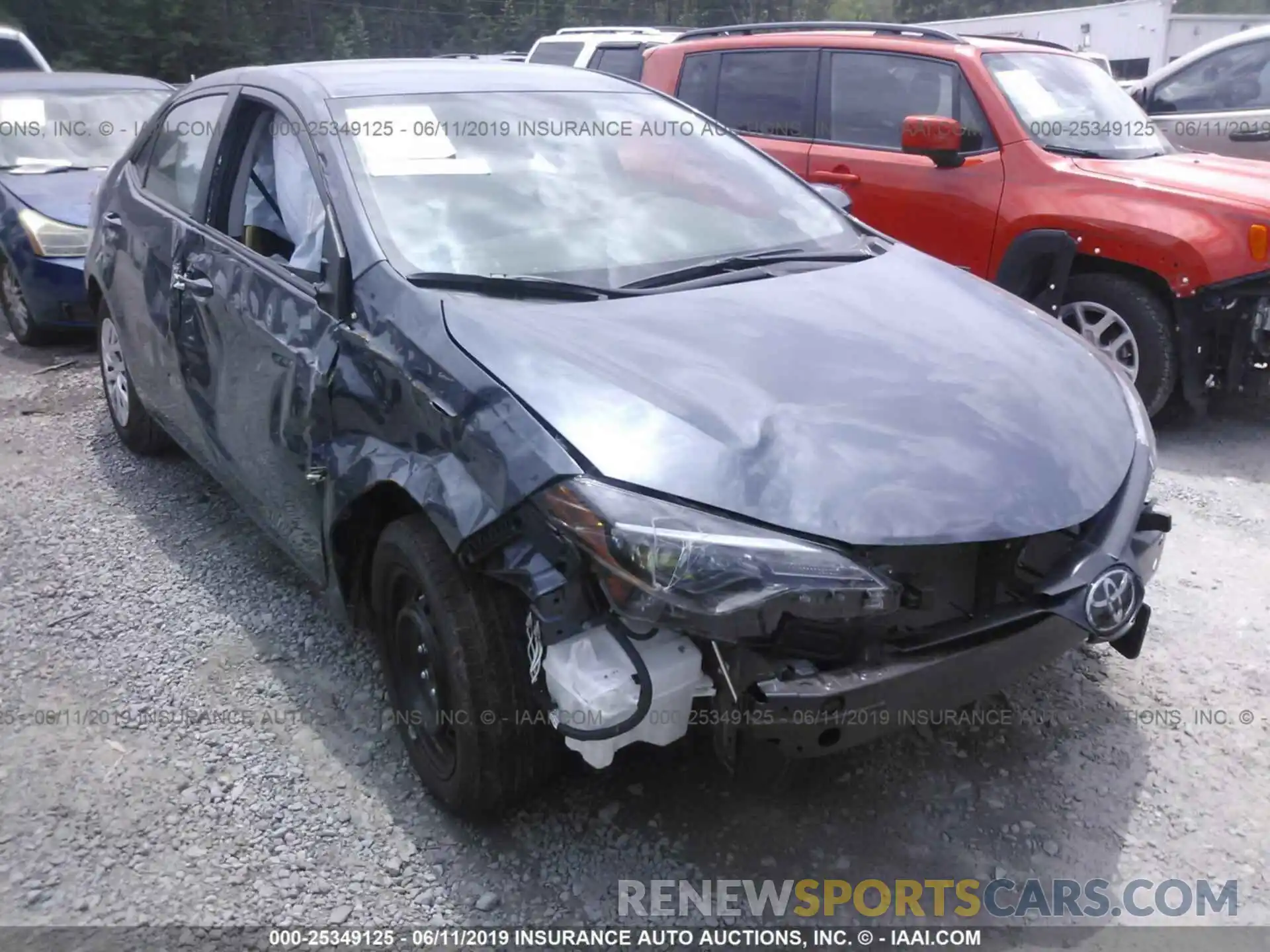 1 Photograph of a damaged car 5YFBURHE2KP890561 TOYOTA COROLLA 2019