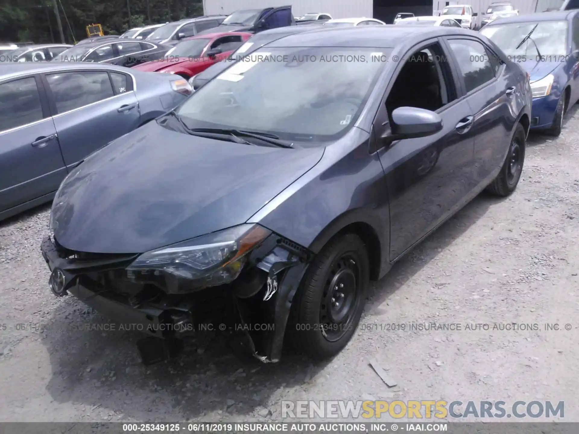 2 Photograph of a damaged car 5YFBURHE2KP890561 TOYOTA COROLLA 2019